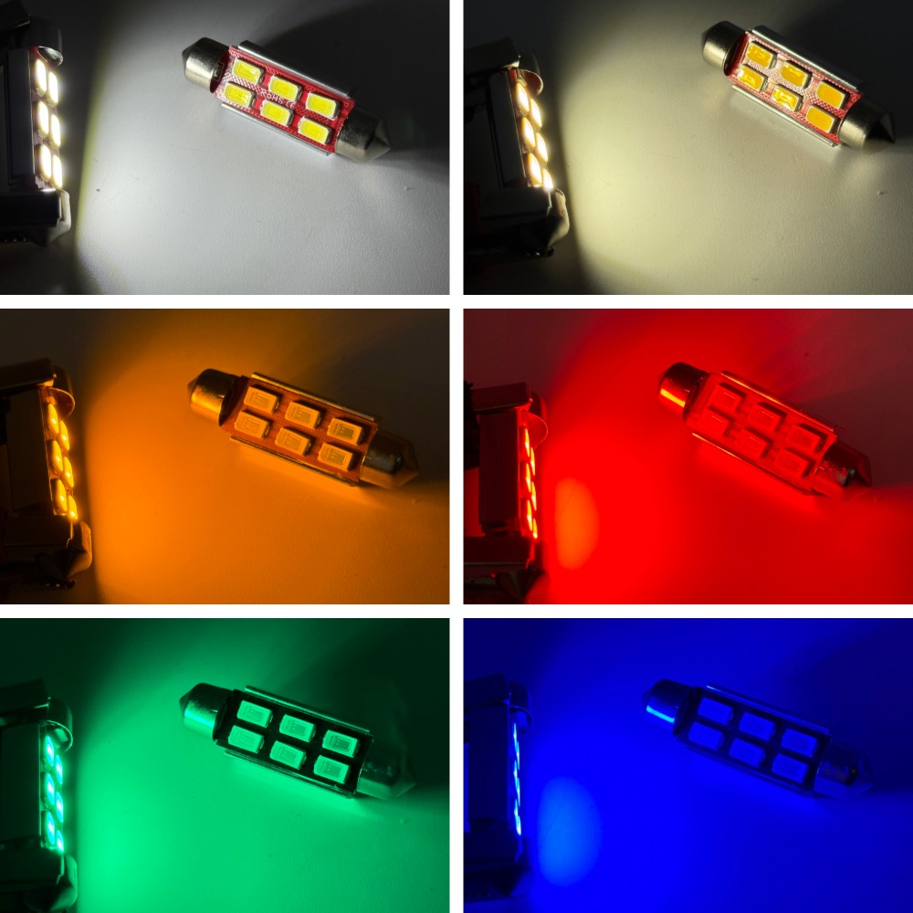 Festoon 42mm 6 LED 3 Watt 12VDC/AC 1-3/4-Inch product 12415