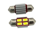 Rebaydo 2pcs Festoon 31mm 2 Watt 4 x 5730 SMD 12V AC/DC 1-1/4-Inch