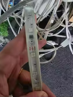 RGB Flexible Strip 220 Volt Silicone Sold Per Foot 10W/M 60 LED