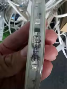 RGB Flexible Strip 220 Volt Silicone Sold Per Foot 10W/M 60 LED