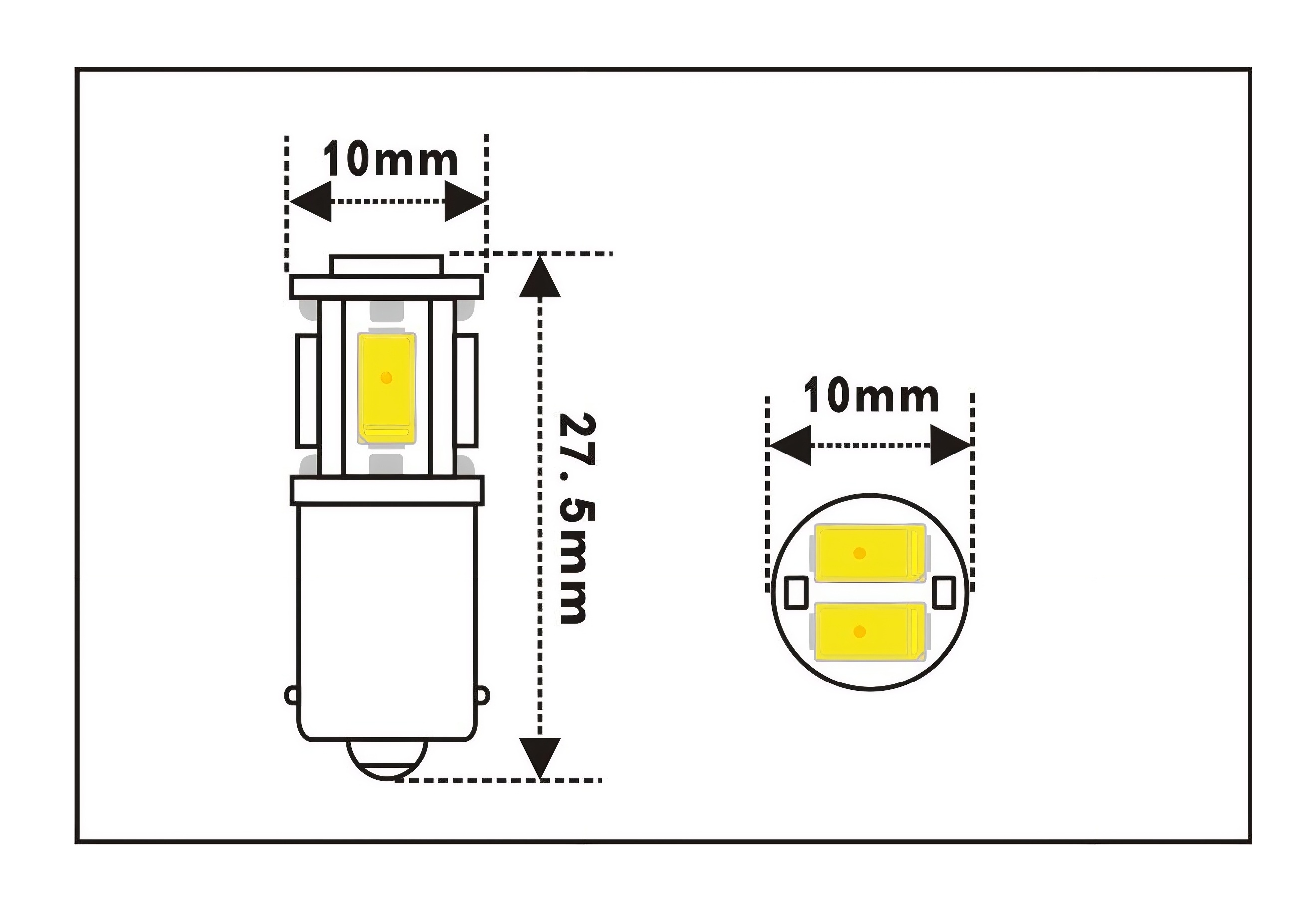 1847 LED Miniature Bulb product 23694