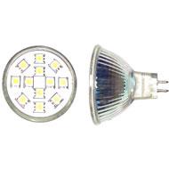 MR16 GX5.3 12 SMD 5050 12 Volt AC-DC
