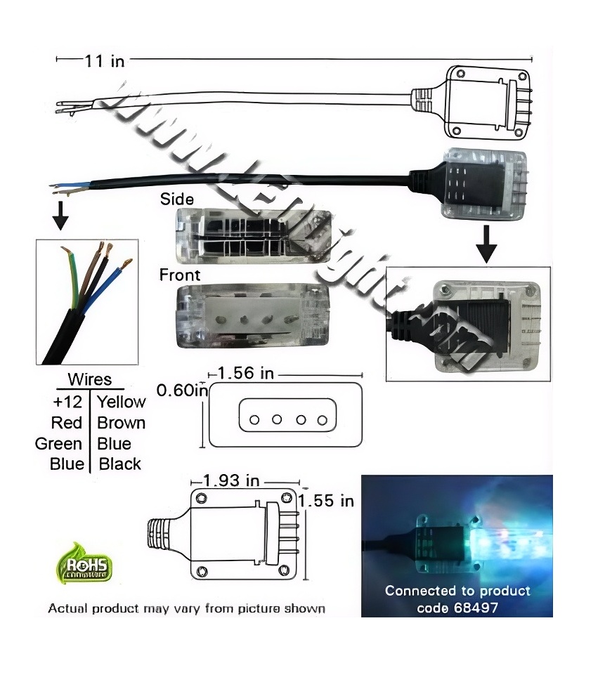image of a flat rope connector