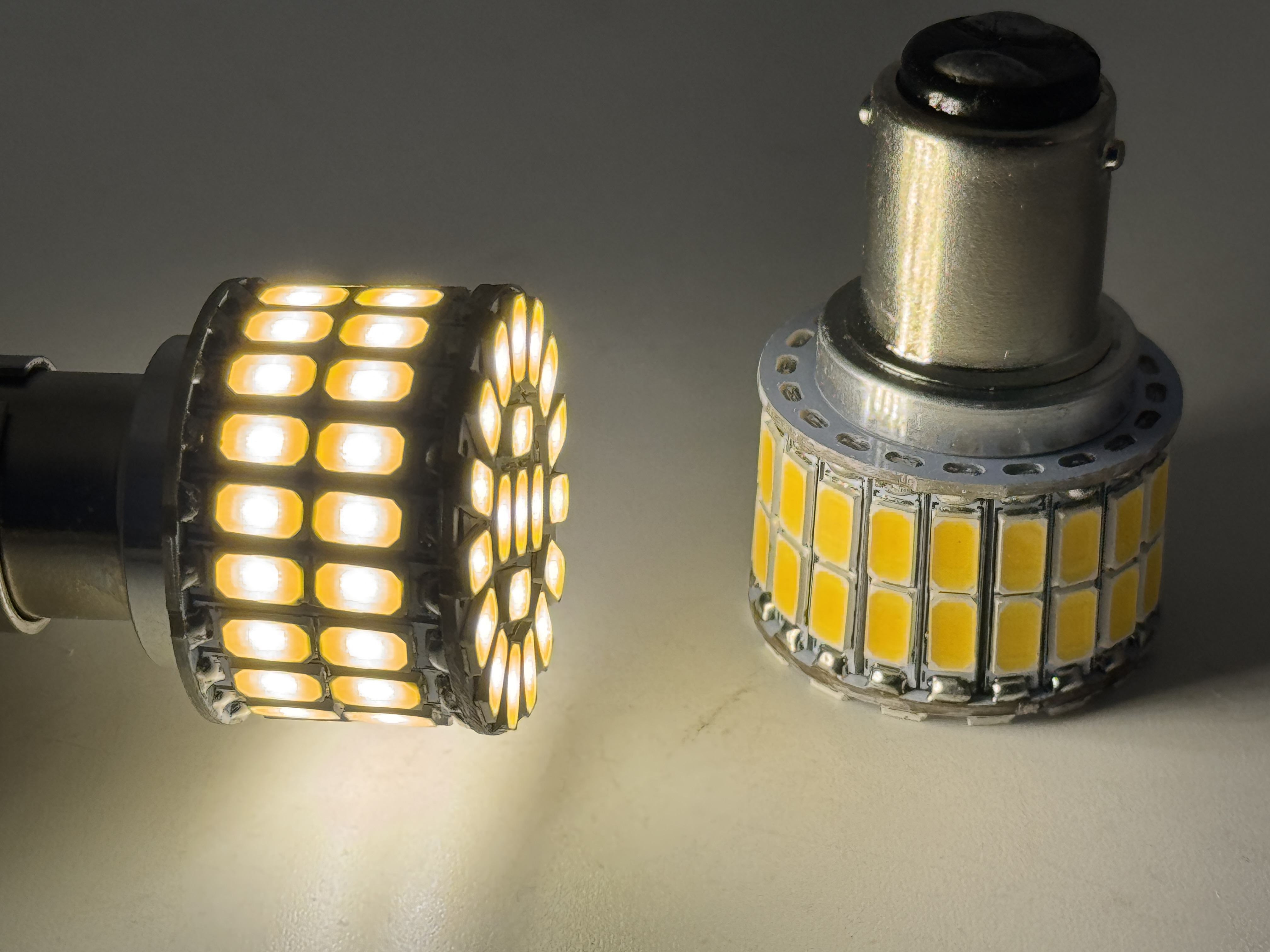 BA15D 1158  6 Volt 60 SMD 5730 Dual Filament Reduced Profile product 62147