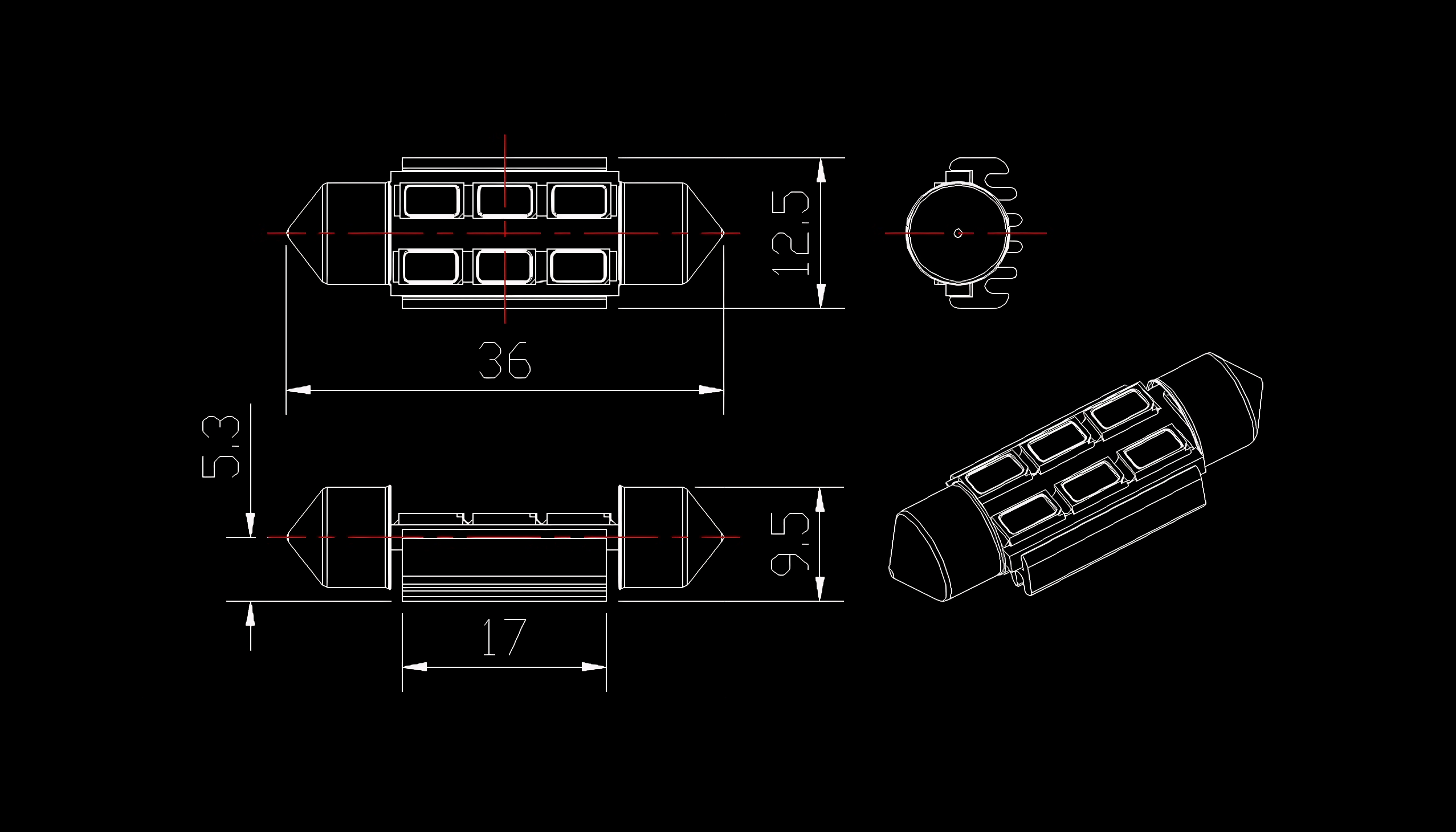 Festoon 6 Volt LED 1-1/2-Inches product 67985