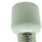 E27 Male to G12 Female Ceramic Socket Converter