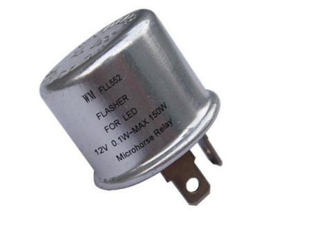 LED Flasher 7 to 24V DC 150W Round 2 Terminal