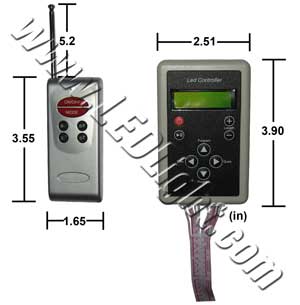 RF LED Flexible strip controller 5 Volt DC