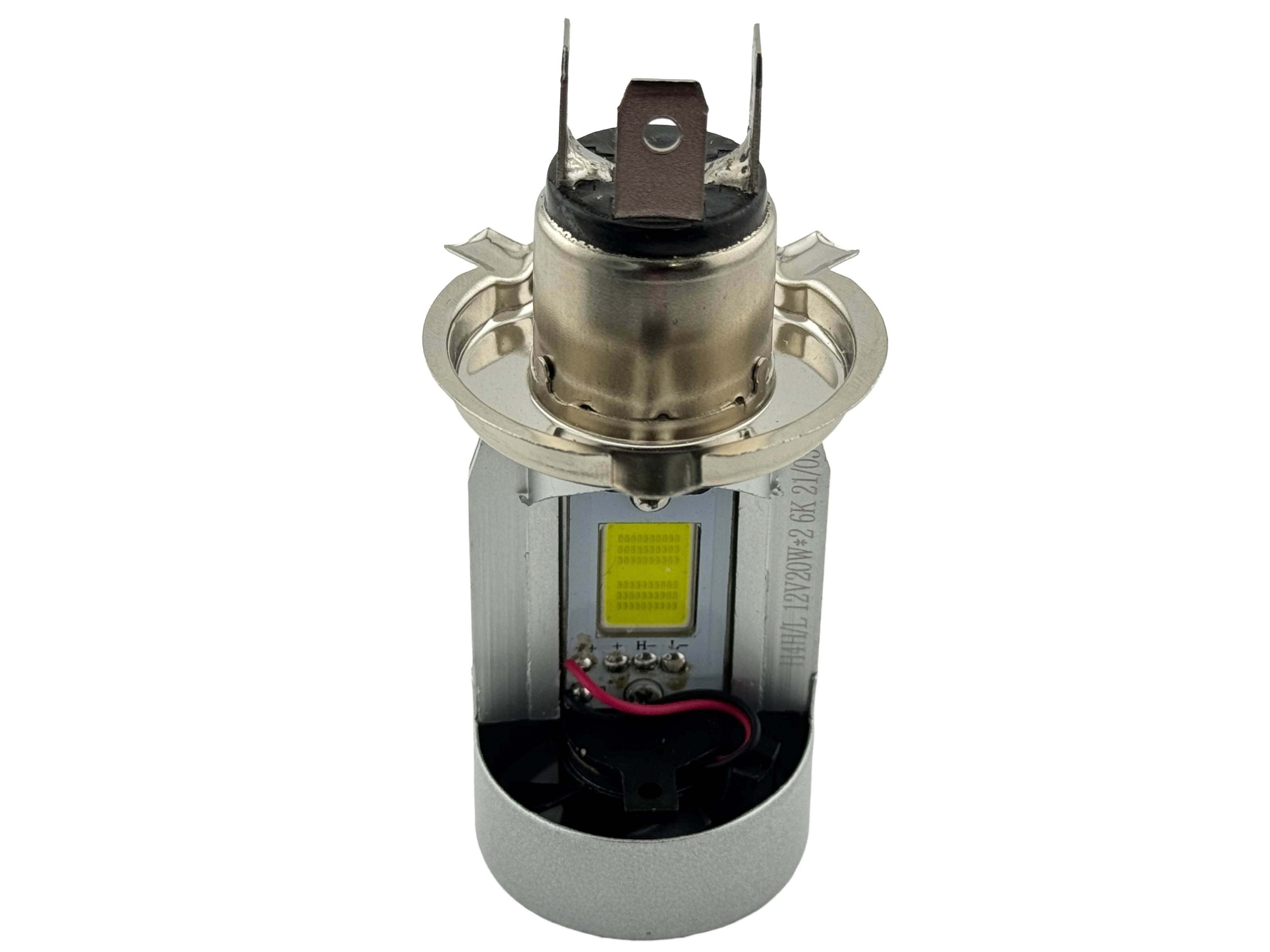 Rebaydo LED Headlight M2S 20 Watt H4 Base 12 Volt DC High/Low Dual Beam