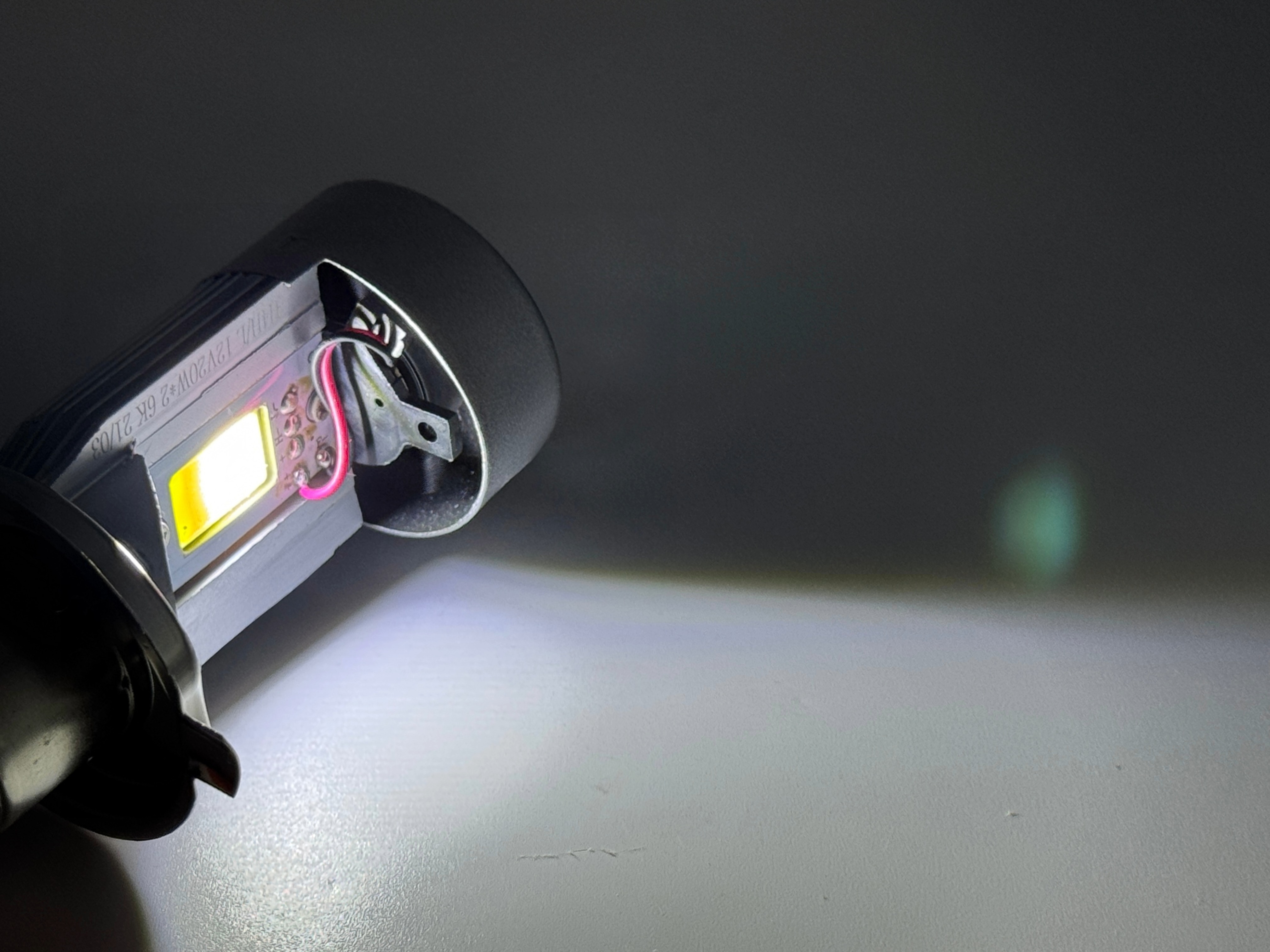 Rebaydo LED Headlight M2S 20 Watt H4 Base 12 Volt DC High/Low Dual Beam