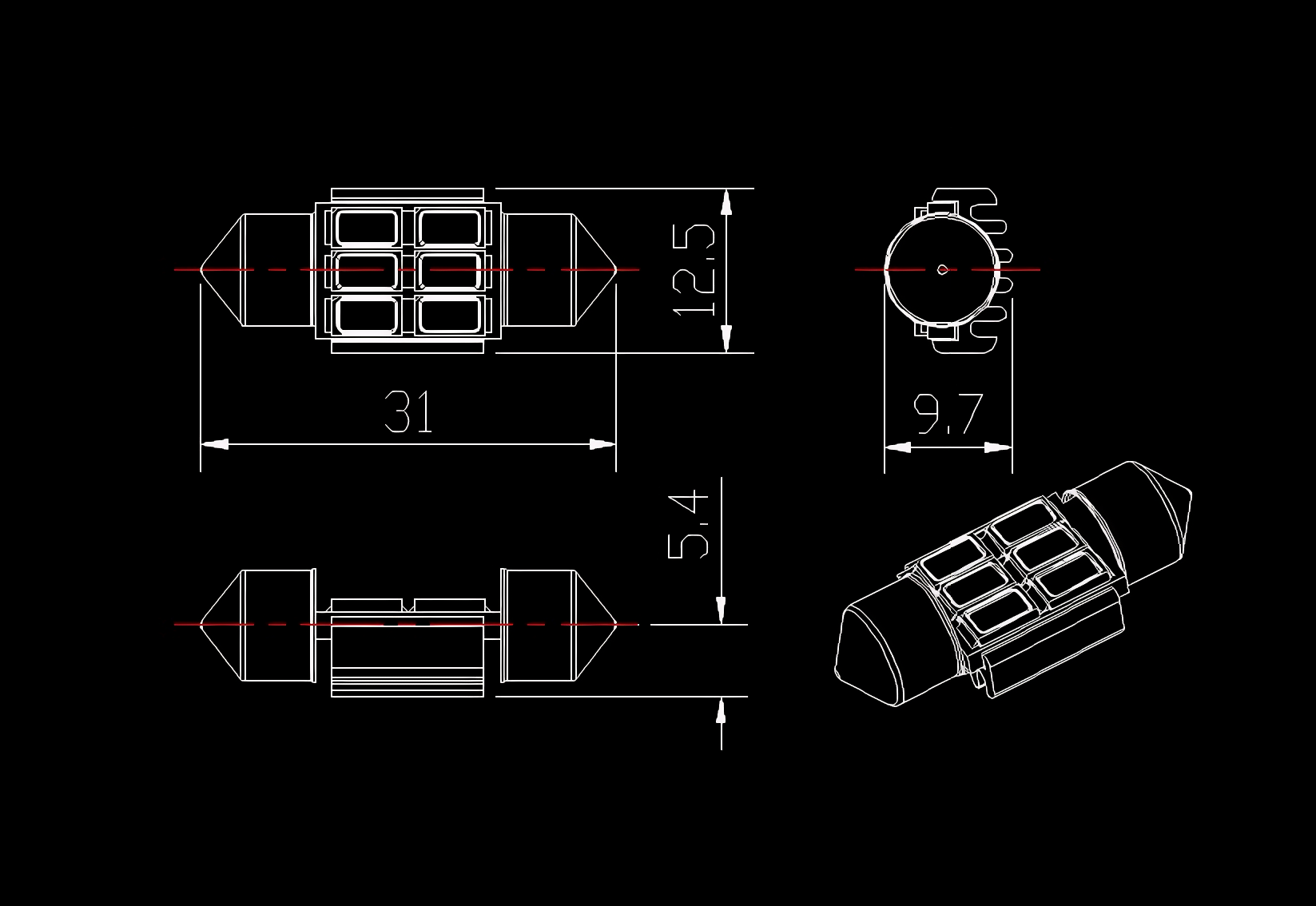 6435 Festoon 6 Volt 1-1/4-Inches product 83835