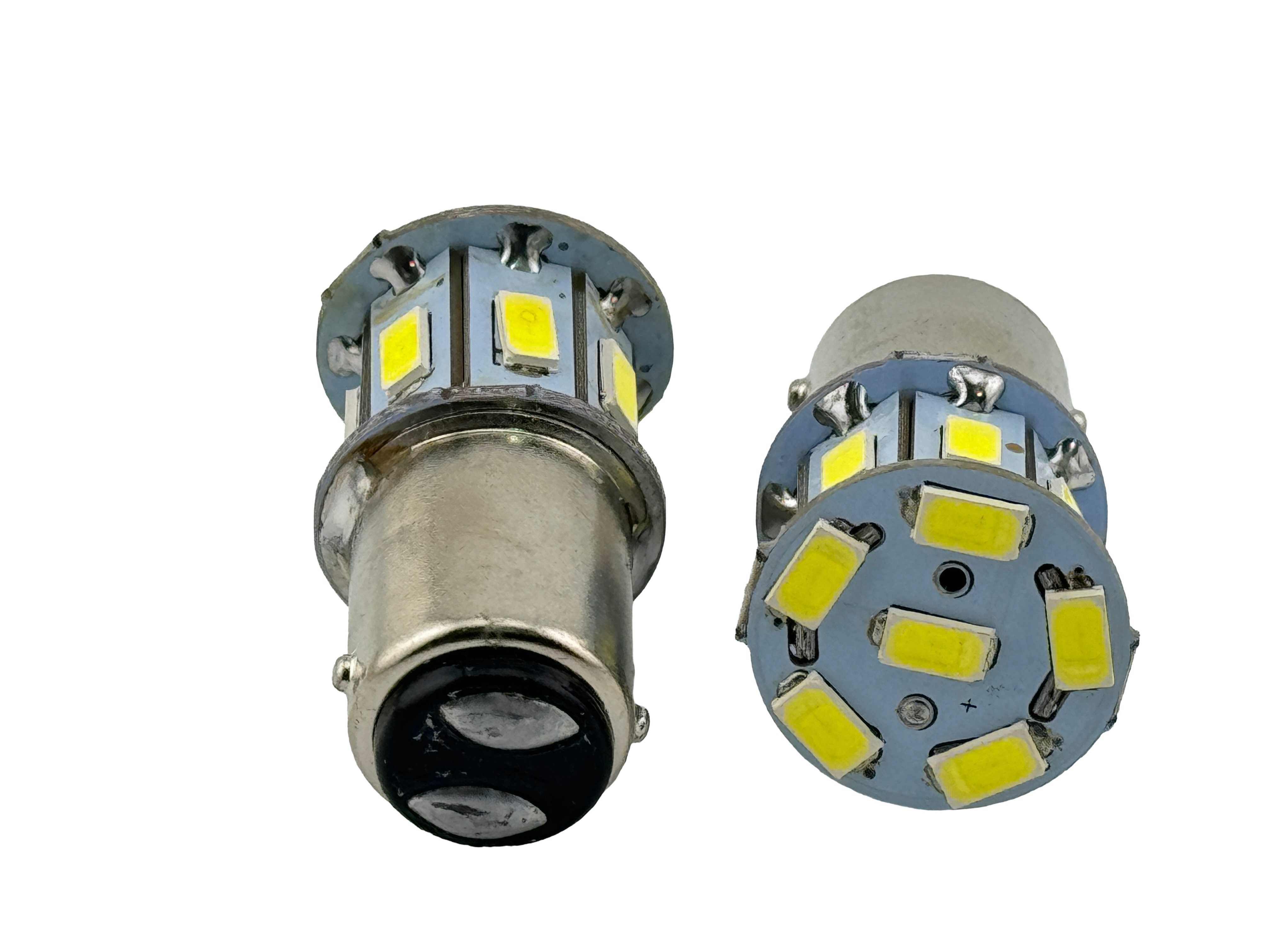 Rebaydo 2pcs 1142 LED BA15D Base 13 LED 6 to 12 Volt 2.6W Single Filament
