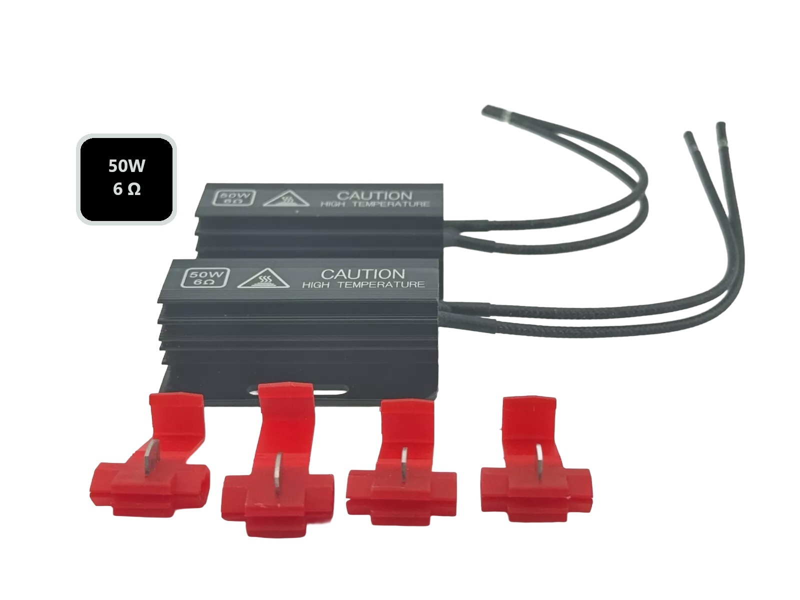 Rebaydo 2pcs 6 Ohm 50 Watt Load Equalizer