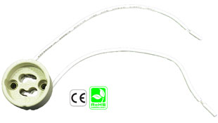 GZ10 Ceramic Socket with Wires
