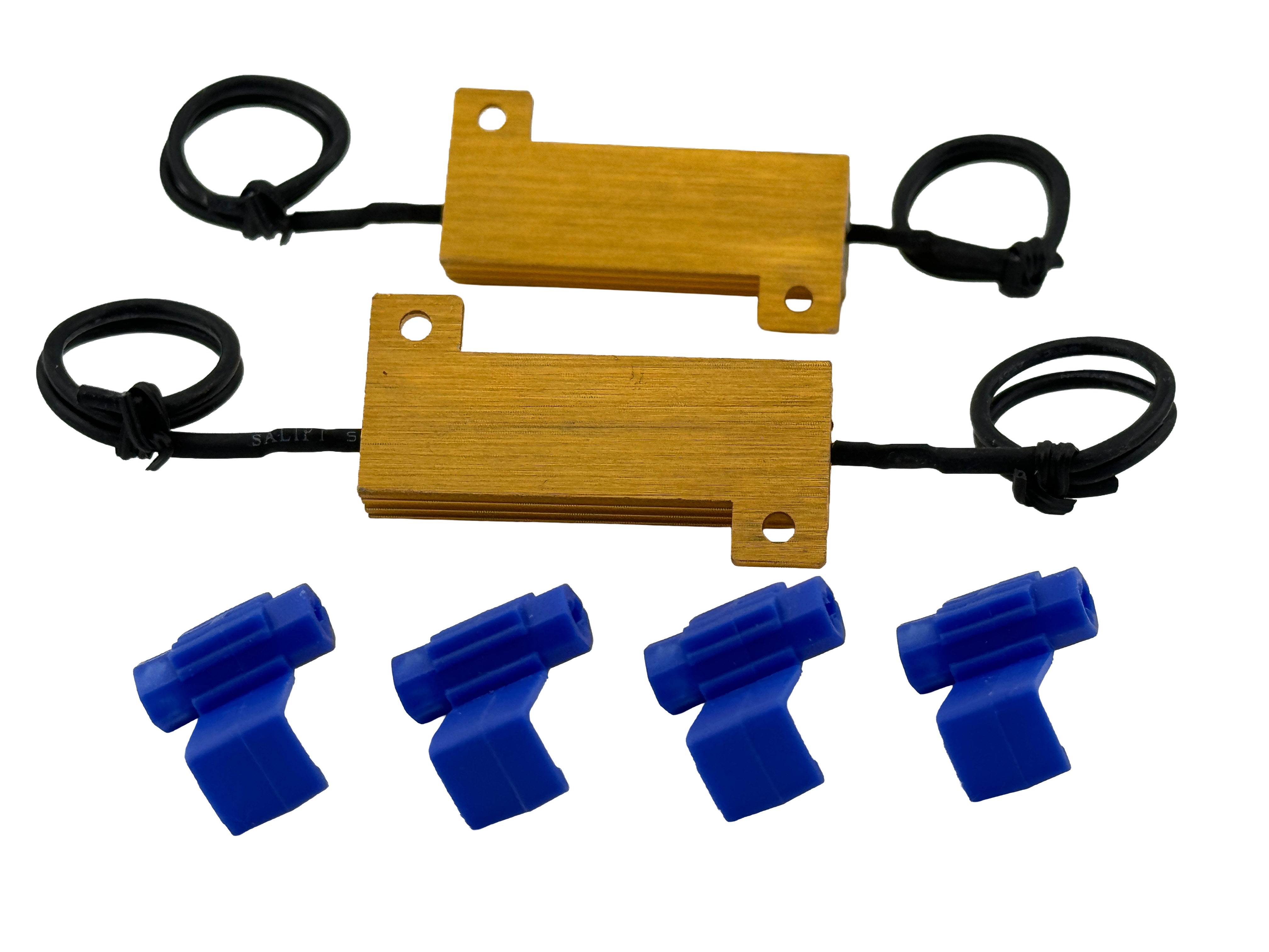 Rebaydo 2pcs 3 Ohm 50 Watt LED Load Equalizer