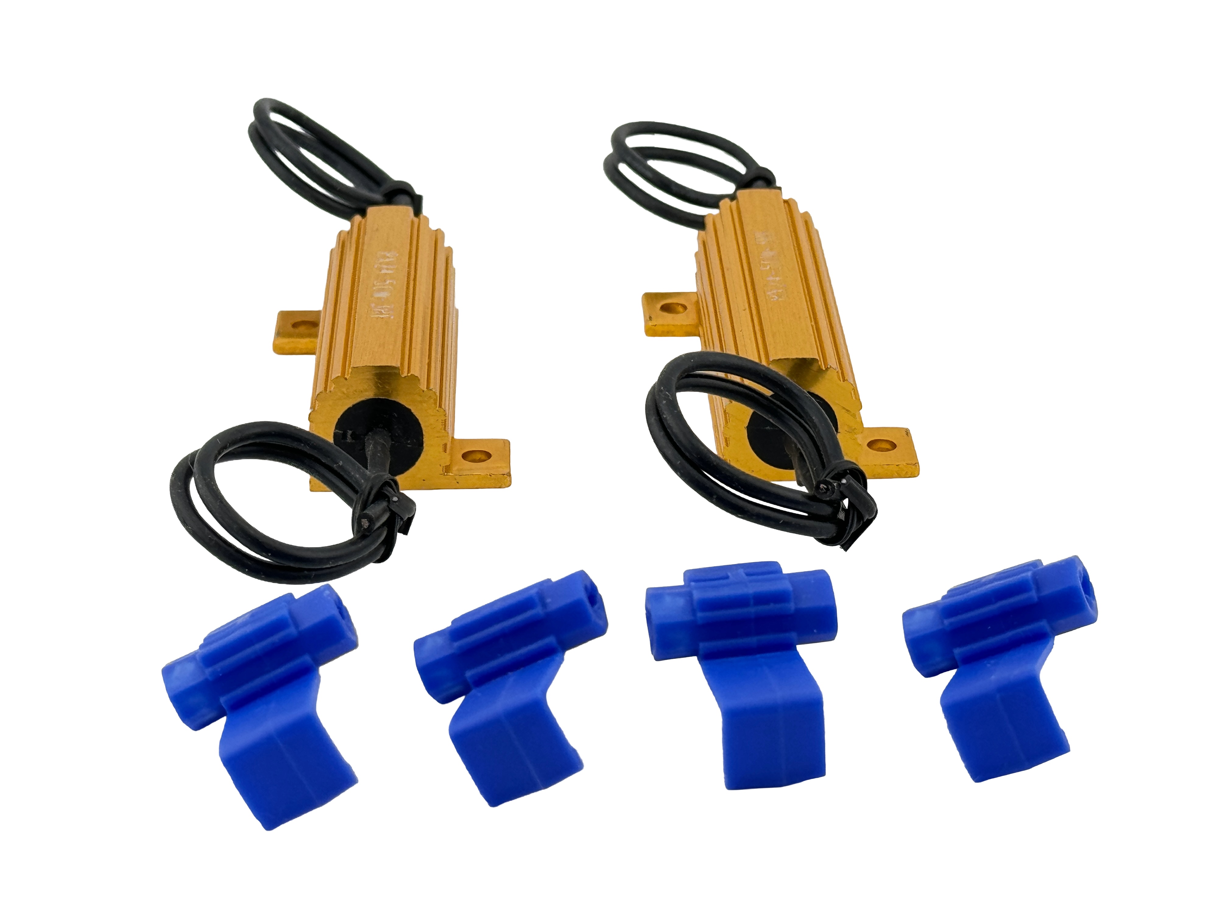 Rebaydo 2pcs 3 Ohm 50 Watt LED Load Equalizer