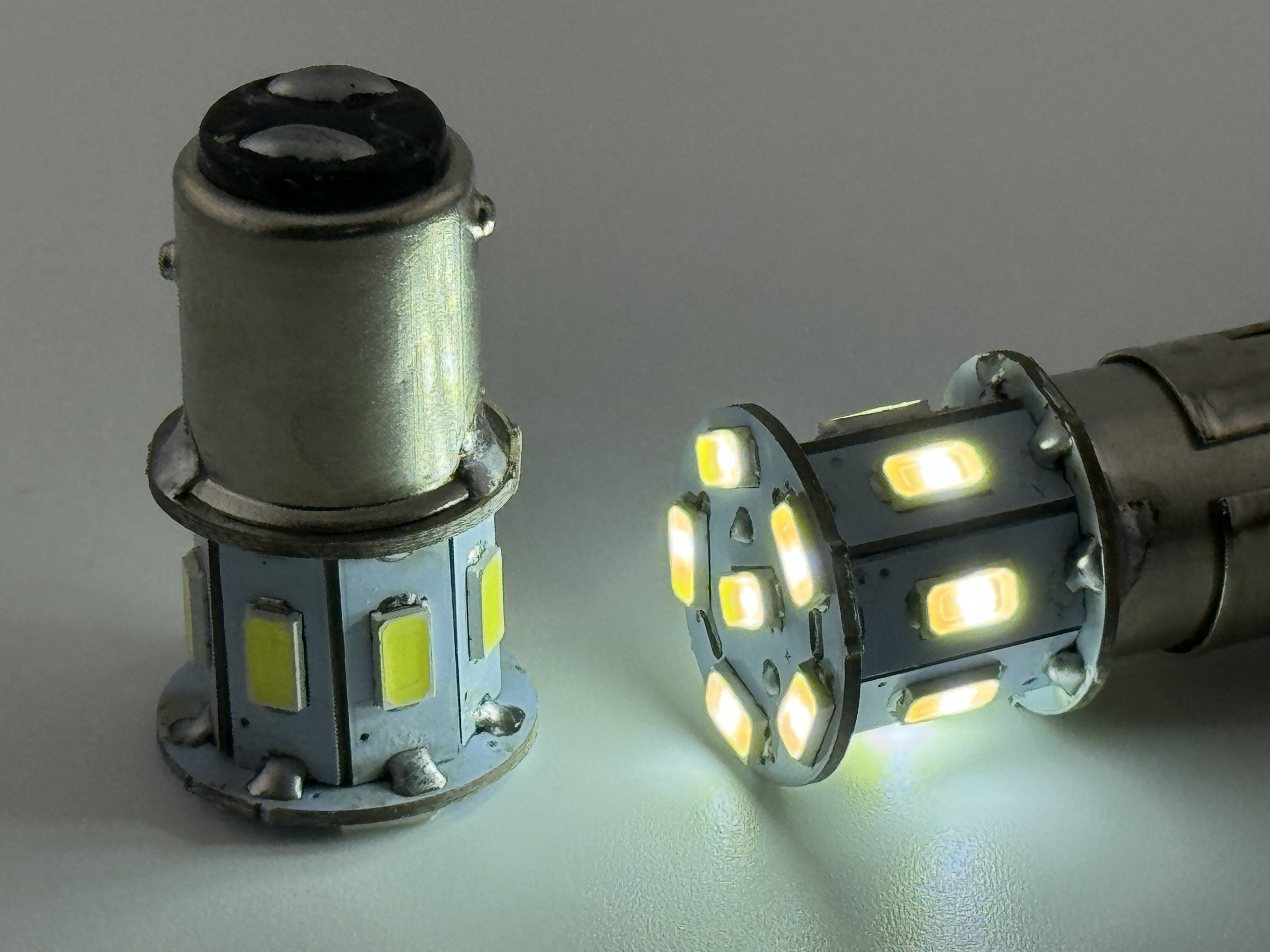 Rebaydo 2pcs 1154 Bulb LED BAY15D Base 6 Volt 2.6 Watt
