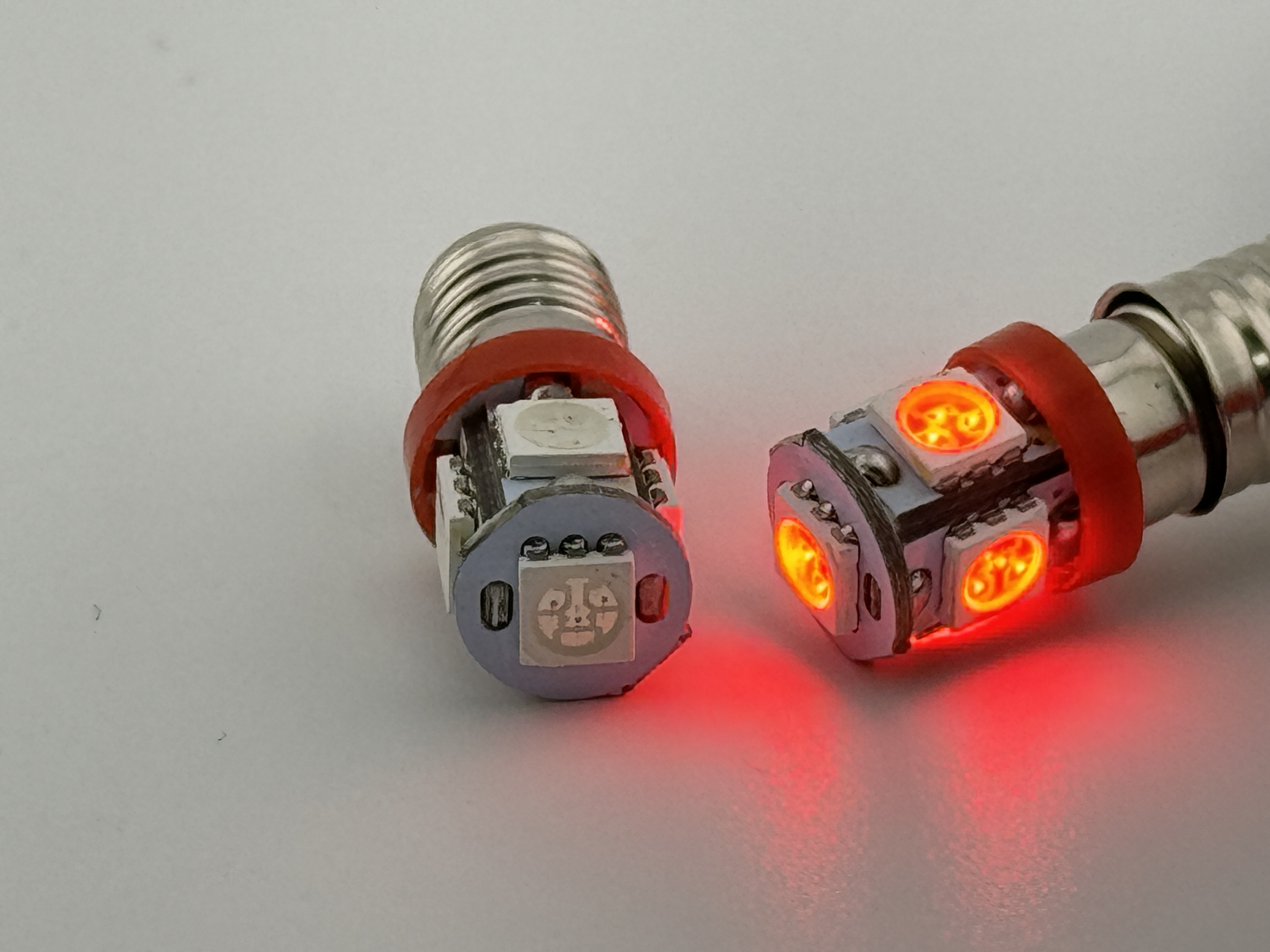 1487 LED Bulb E10 Base 12 Volt DC 1.5 Watt Dim-able 5 SMD product 57567