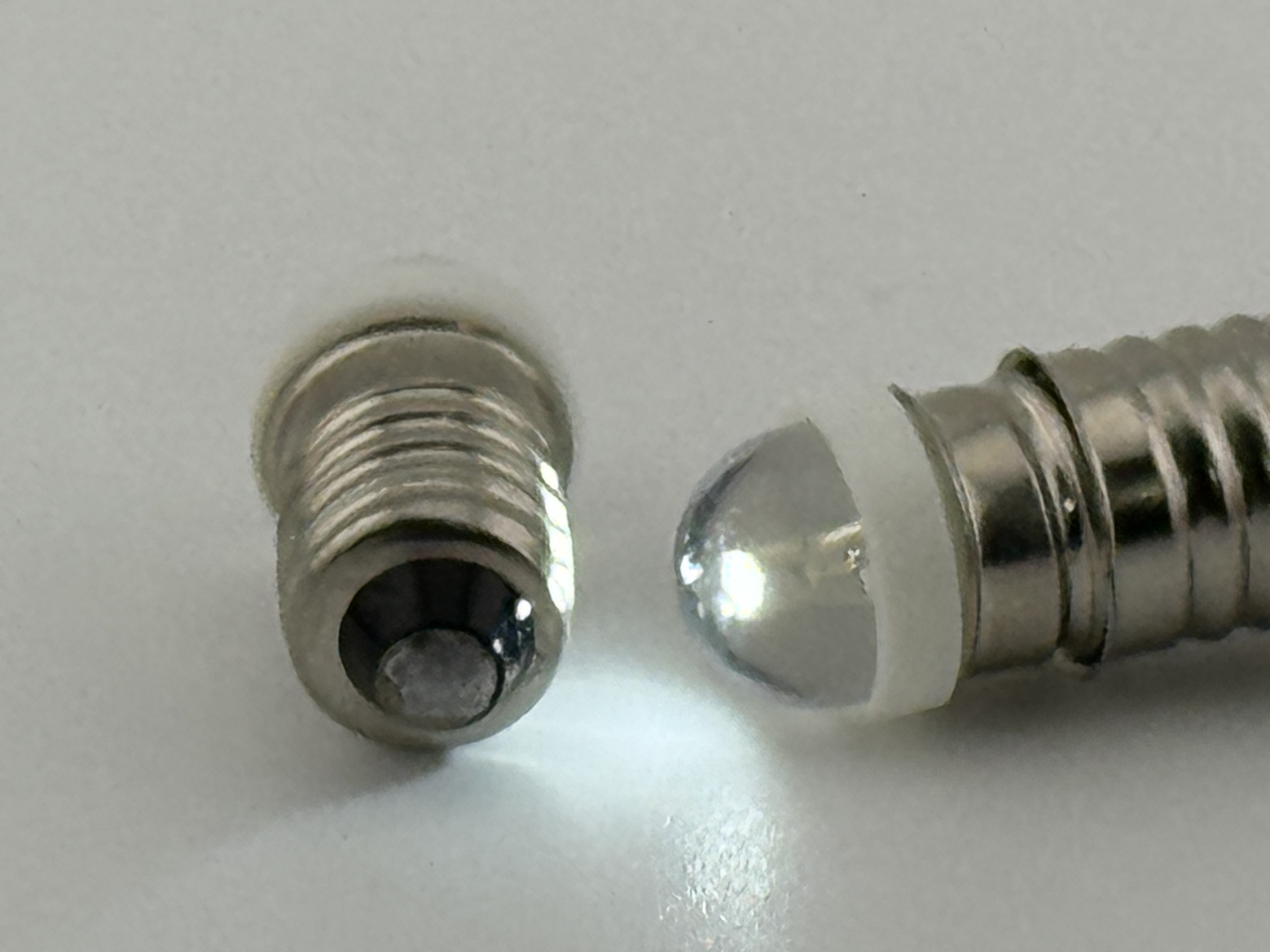 E10 Screw Bulb Led Short Round 6V to 12V DC product 87695