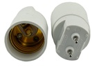 Rebaydo 2pcs G12 male to E26 Female Socket Converter Adapter