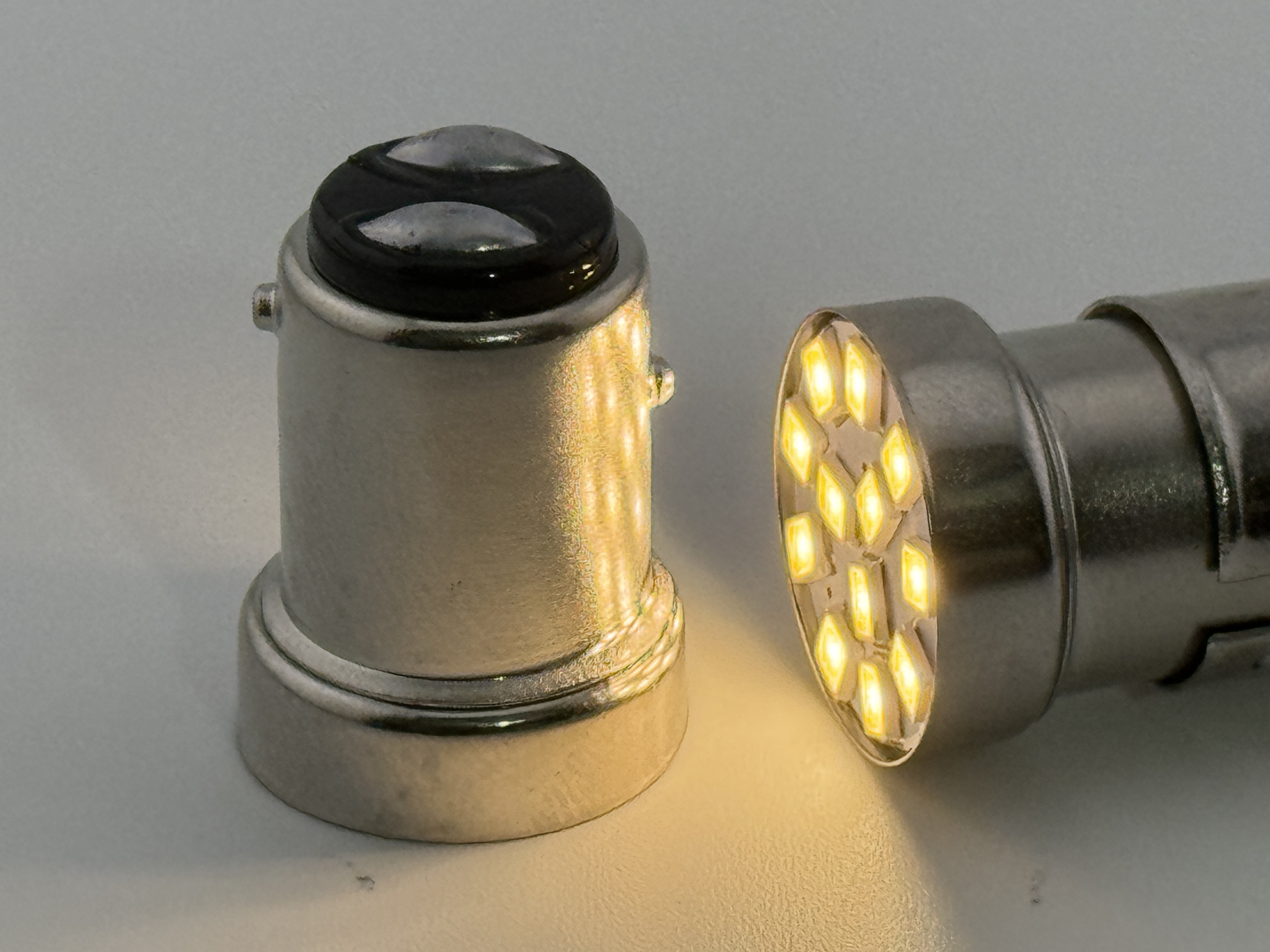 1154 LED Bulb BAY15D 12 SMD LED 6 Volt Non Polarity Dual Filament product 68922