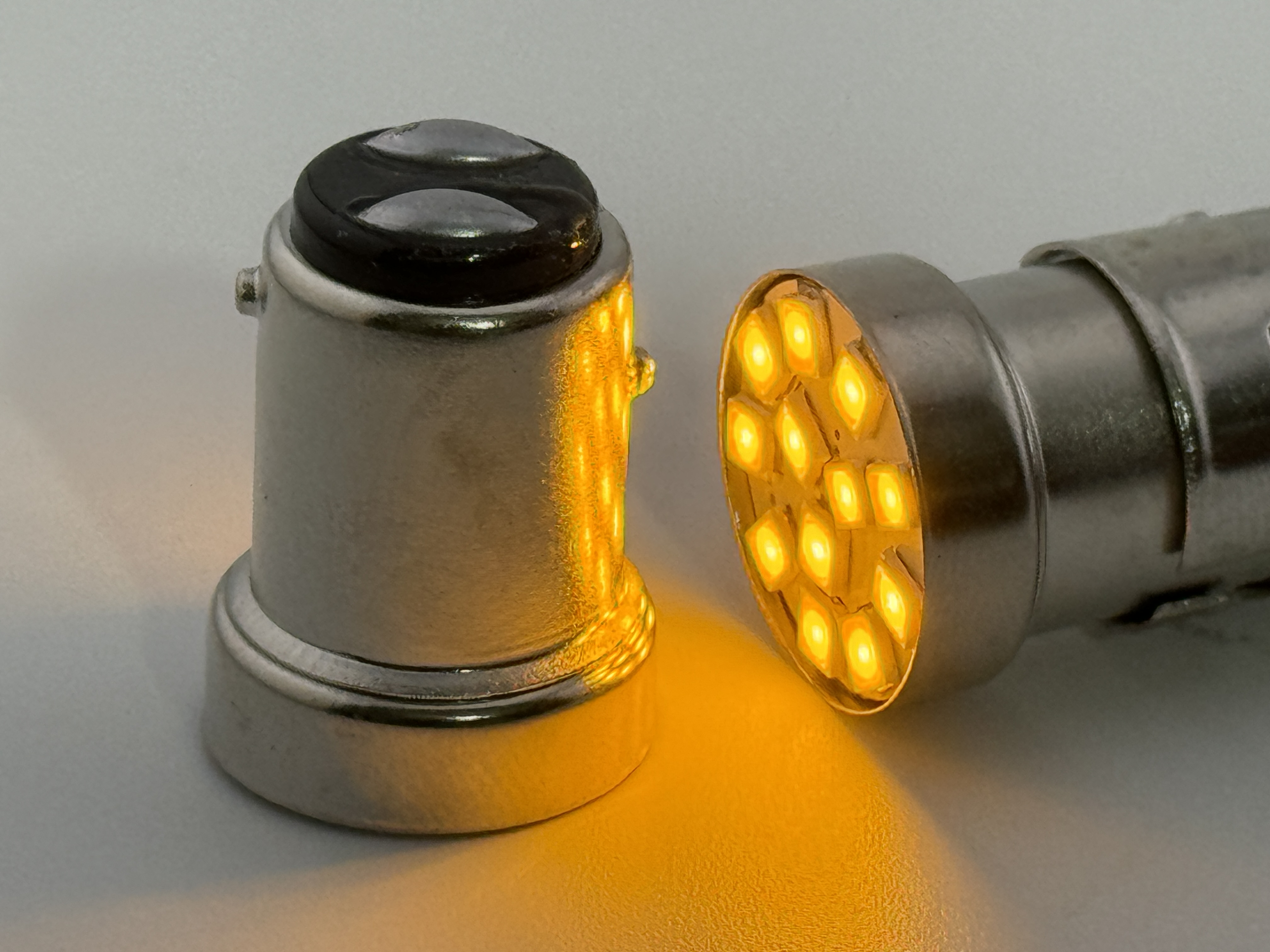 1154 LED Bulb BAY15D 12 SMD LED 6 Volt Non Polarity Dual Filament product 68922