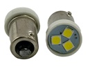 Rebaydo 2pcs 55 Miniature Bulb BA9S Base 6 Volt 3 SMD 3030 LED T3 1/4
