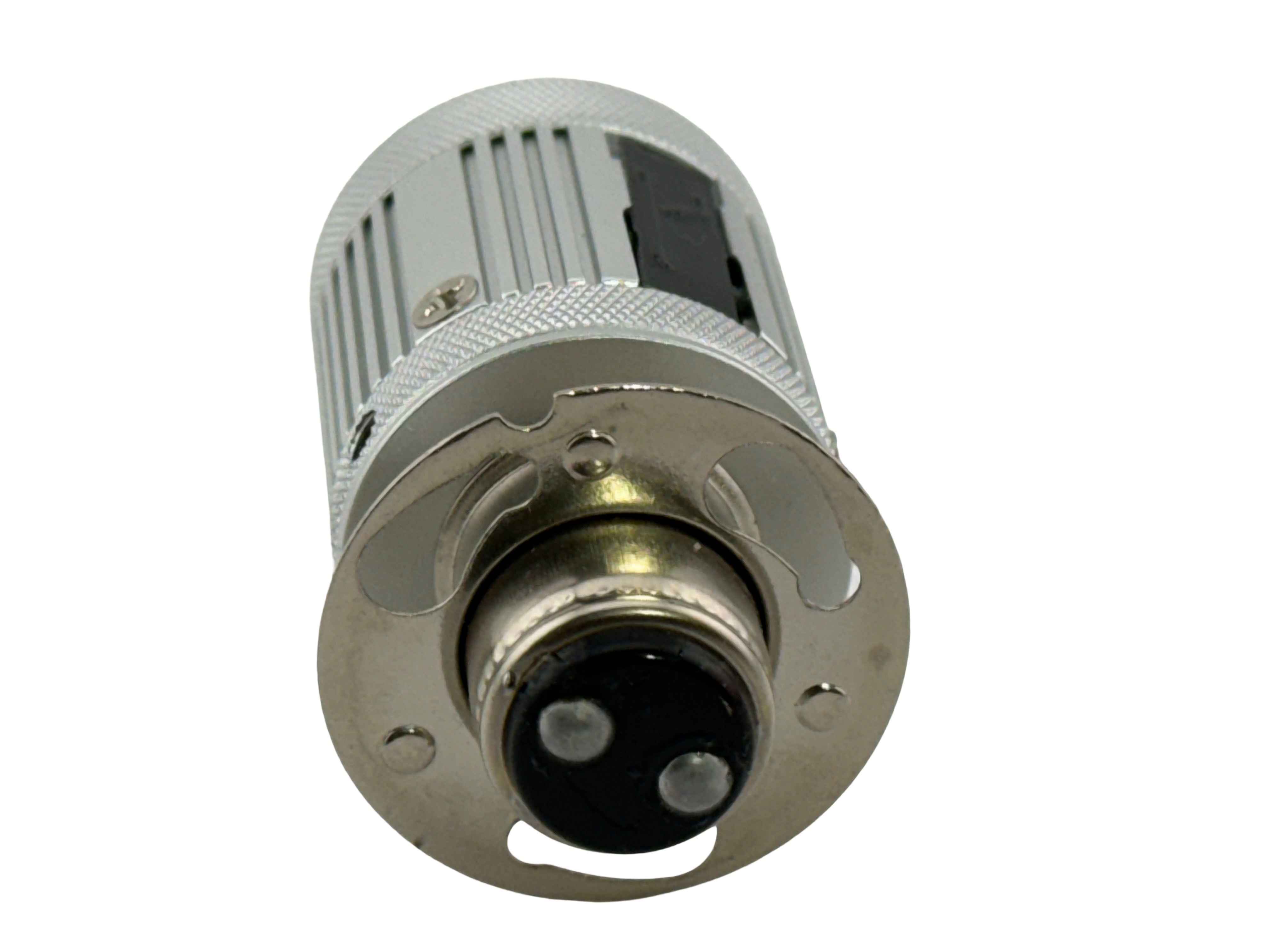 Rebaydo P15D-30 LED Headlight Forward Firing 6 to 30 Volt Non Polarity Dual Filament NCNRNW