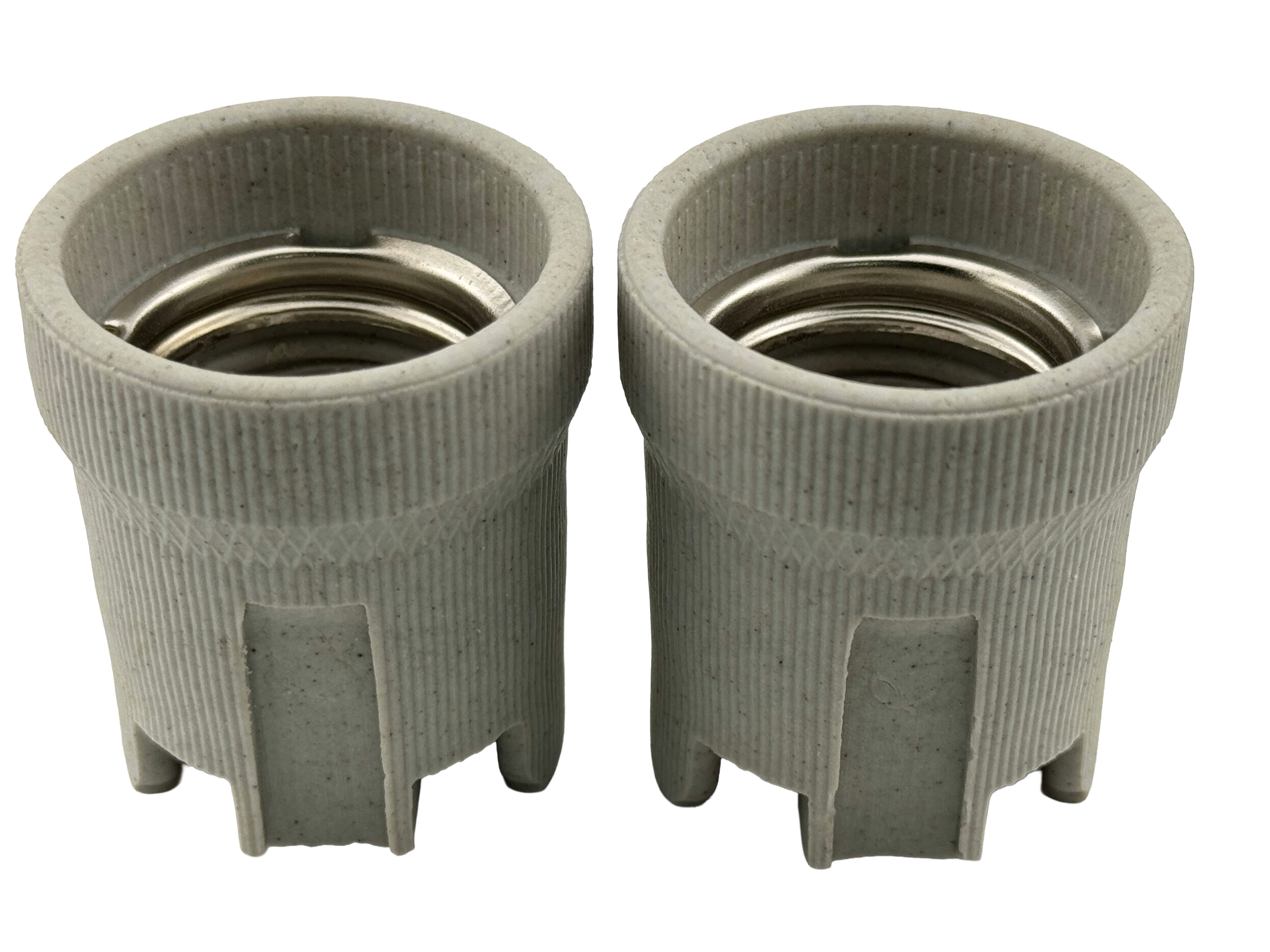 Rebaydo 2pcs F519 E26/E27 Lamp Holder with screws