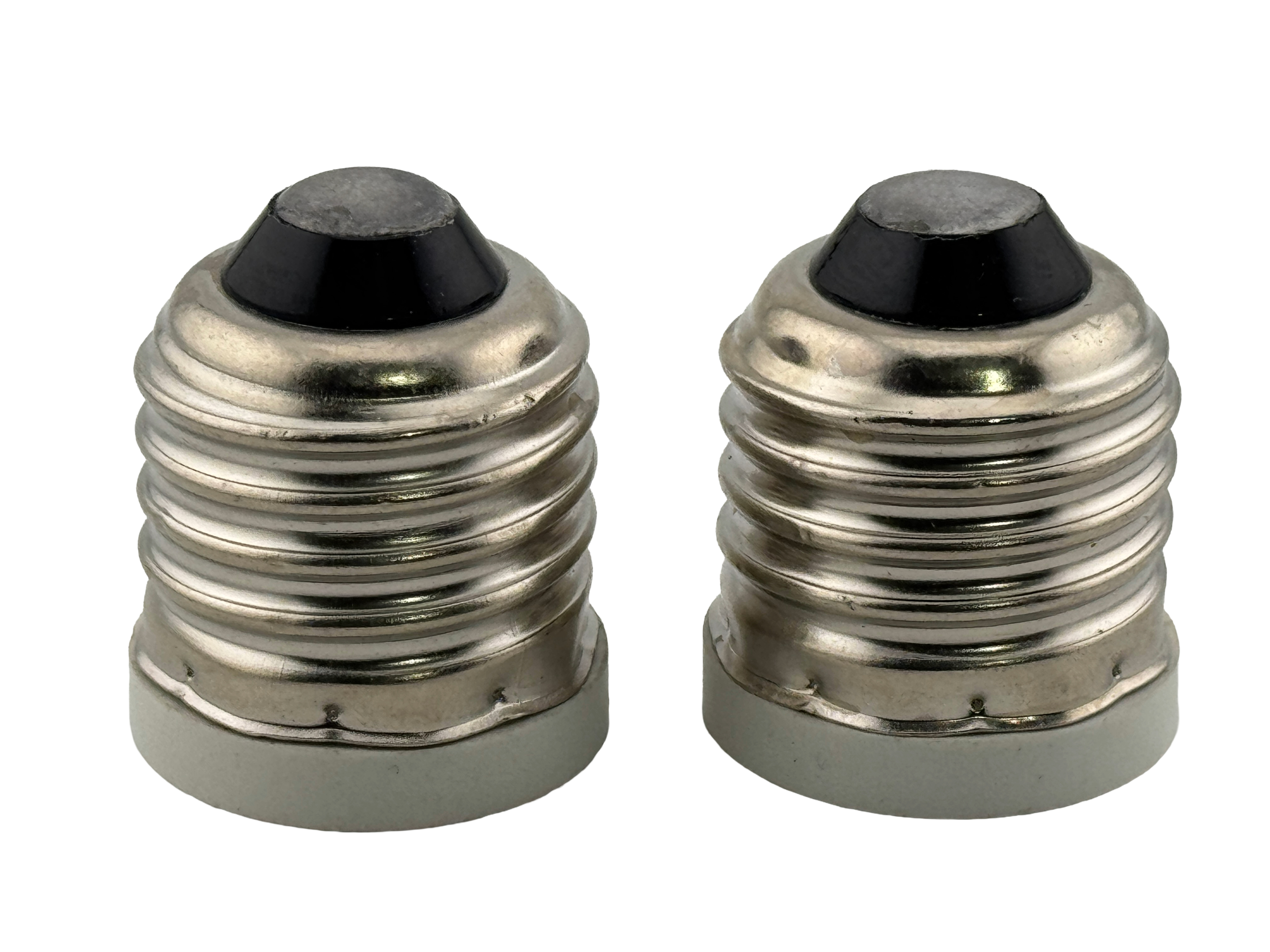 Rebaydo 2pcs E26 male to E12 female Converter