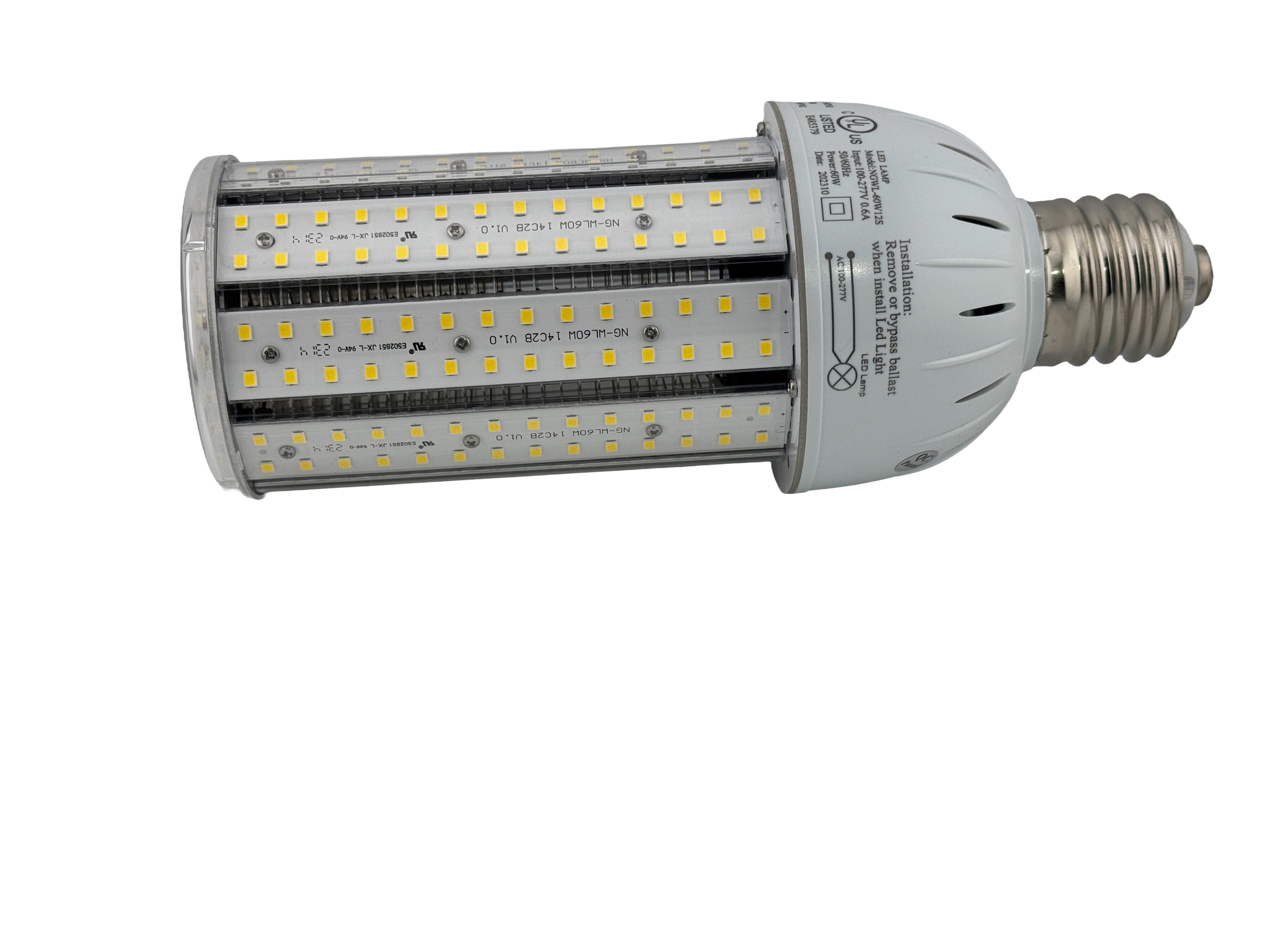 Rebaydo 60W LED Bulb E39/E40 100-277 VAC