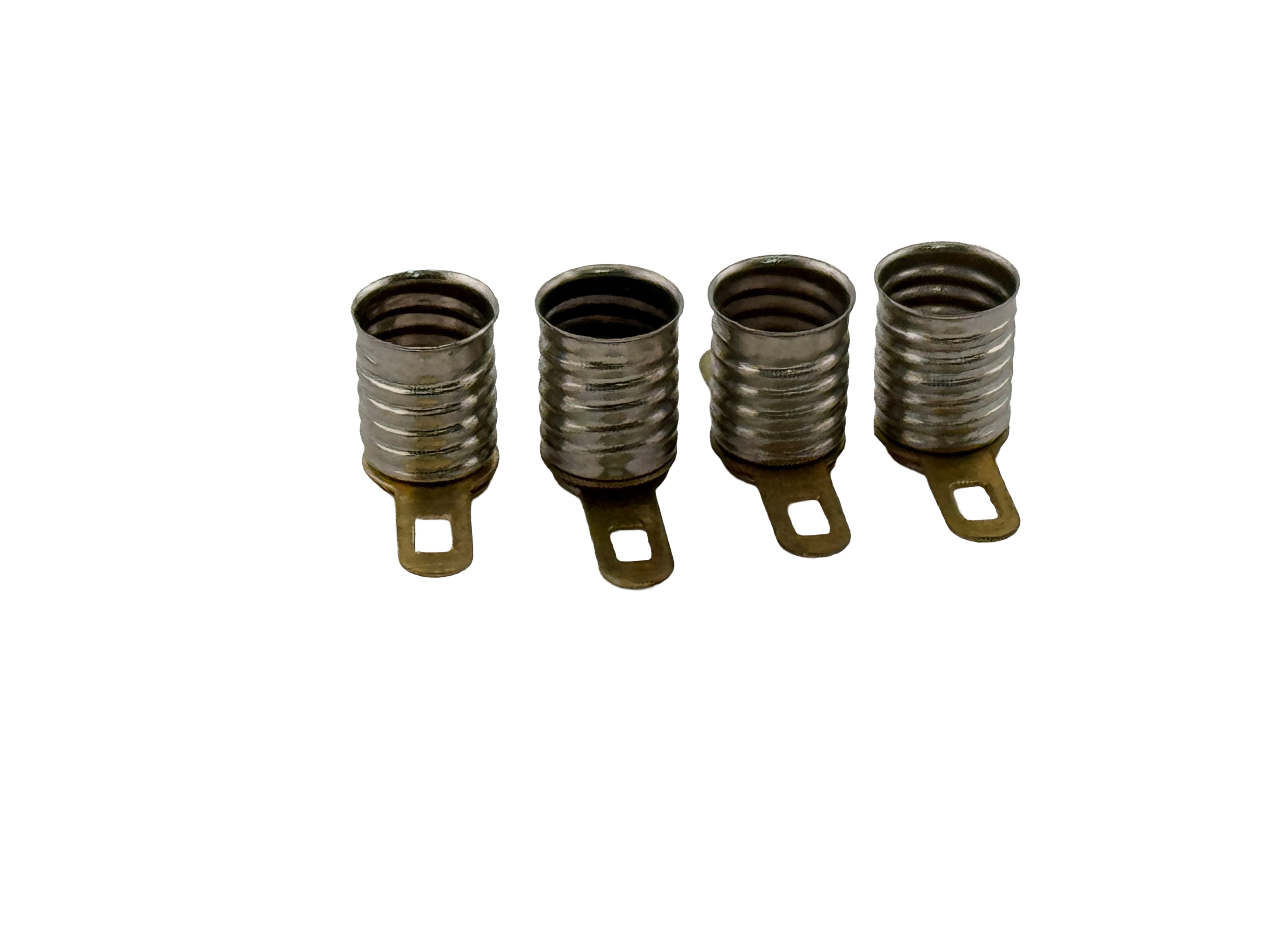 Rebaydo 4pcs E5 Midget Screw Socket with Solderable Tabs T1 3/4