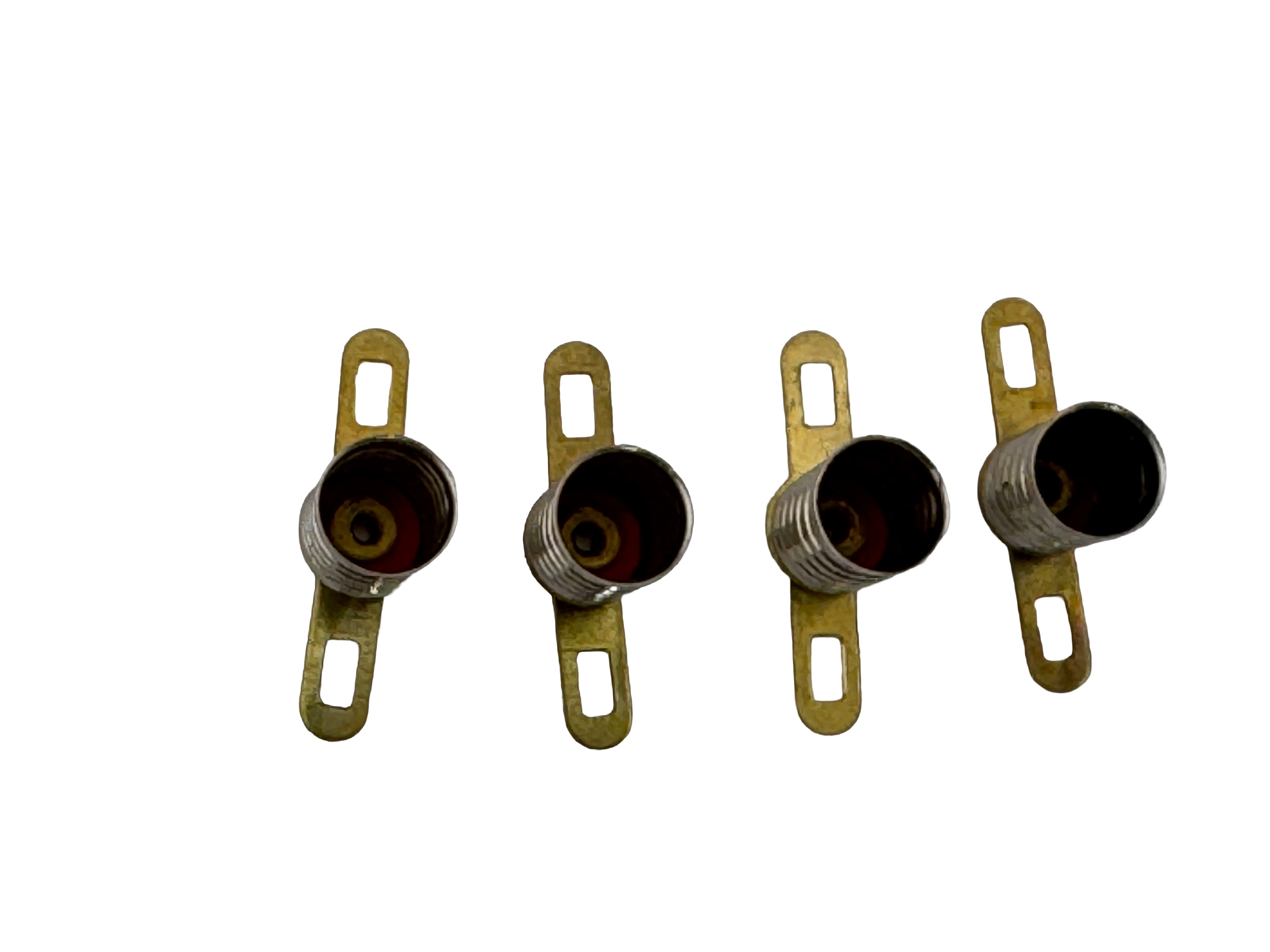 Rebaydo 4pcs E5 Midget Screw Socket with Solderable Tabs T1 3/4