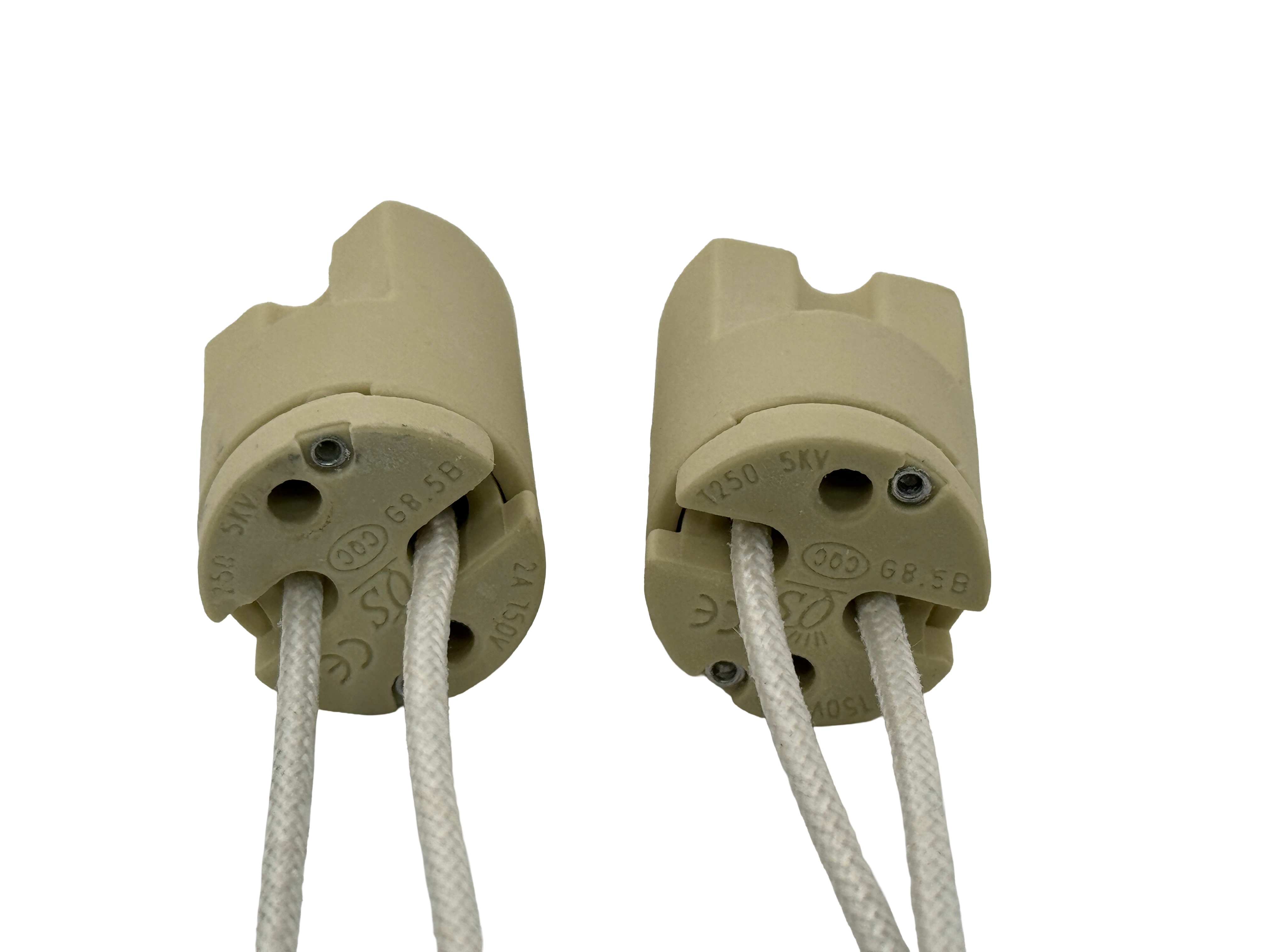G8.5 Ceramic Socket with Wires product 69866