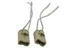 Rebaydo 2pcs G9 female Ceramic Socket with wires