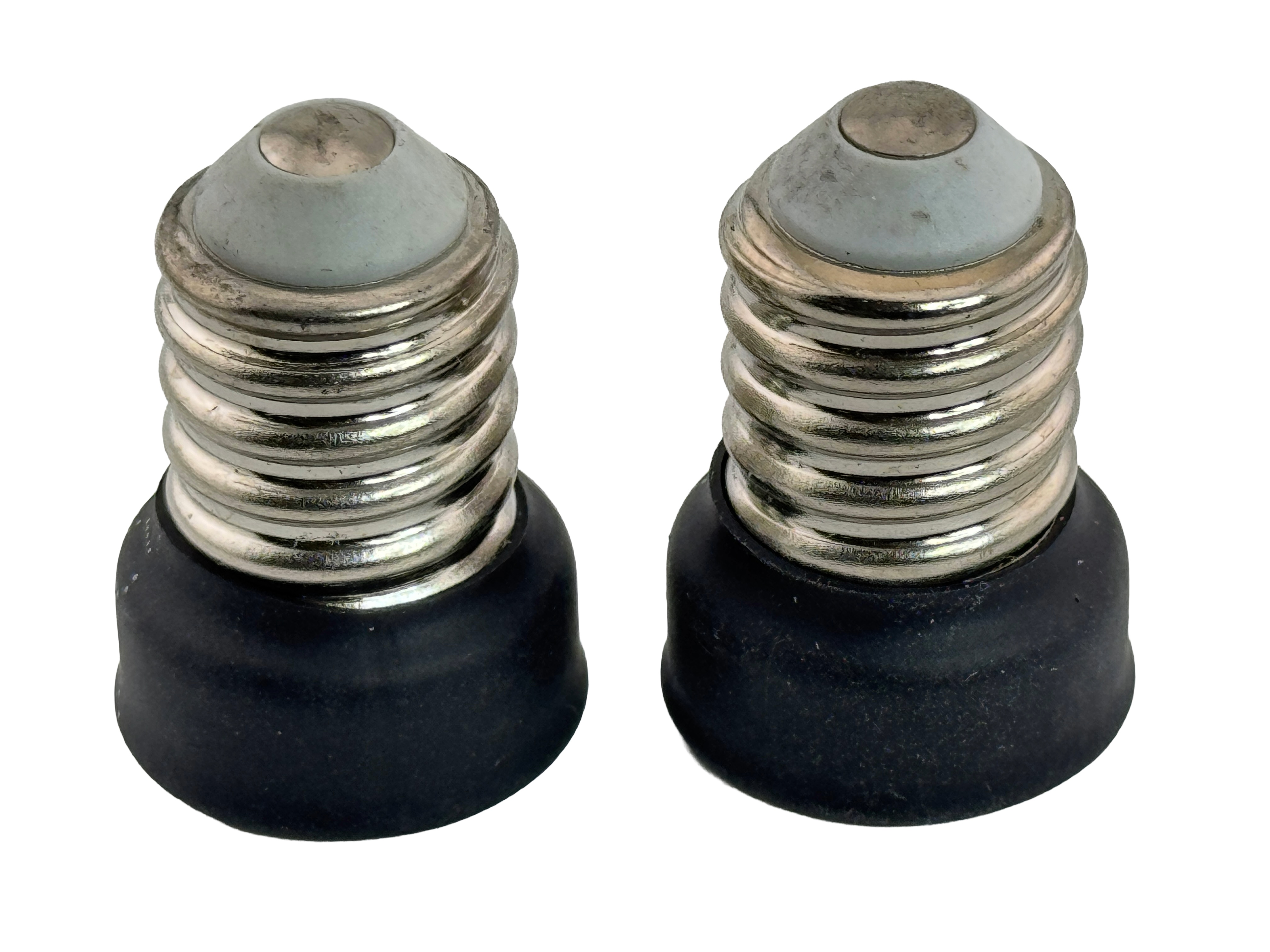 Rebaydo 2pcs E14 Male to E10 Female Socket Adapter