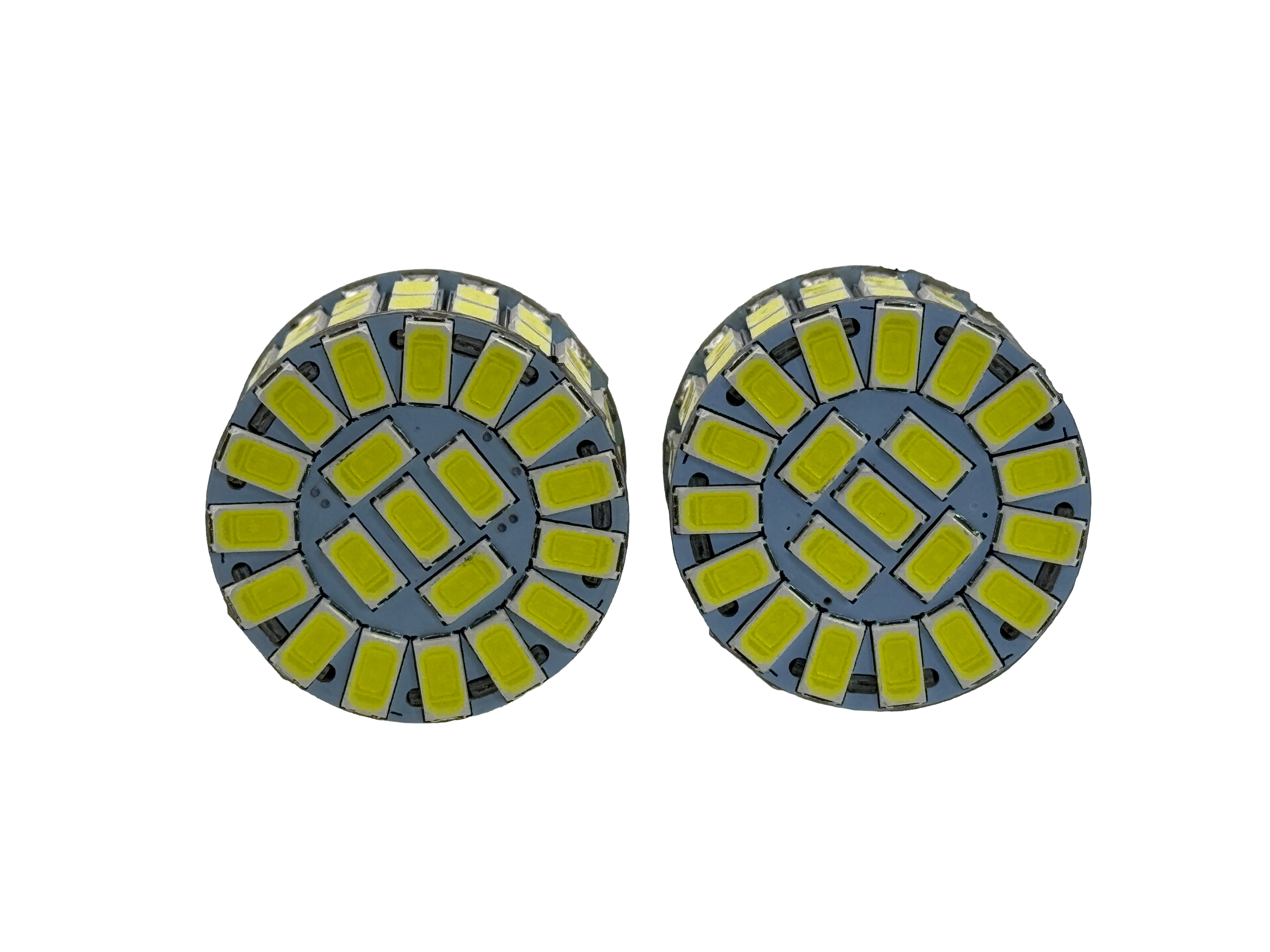 Rebaydo 2pcs BA15S 1156 12 Volt 60 SMD 5730 Single Filament Reduced Profile