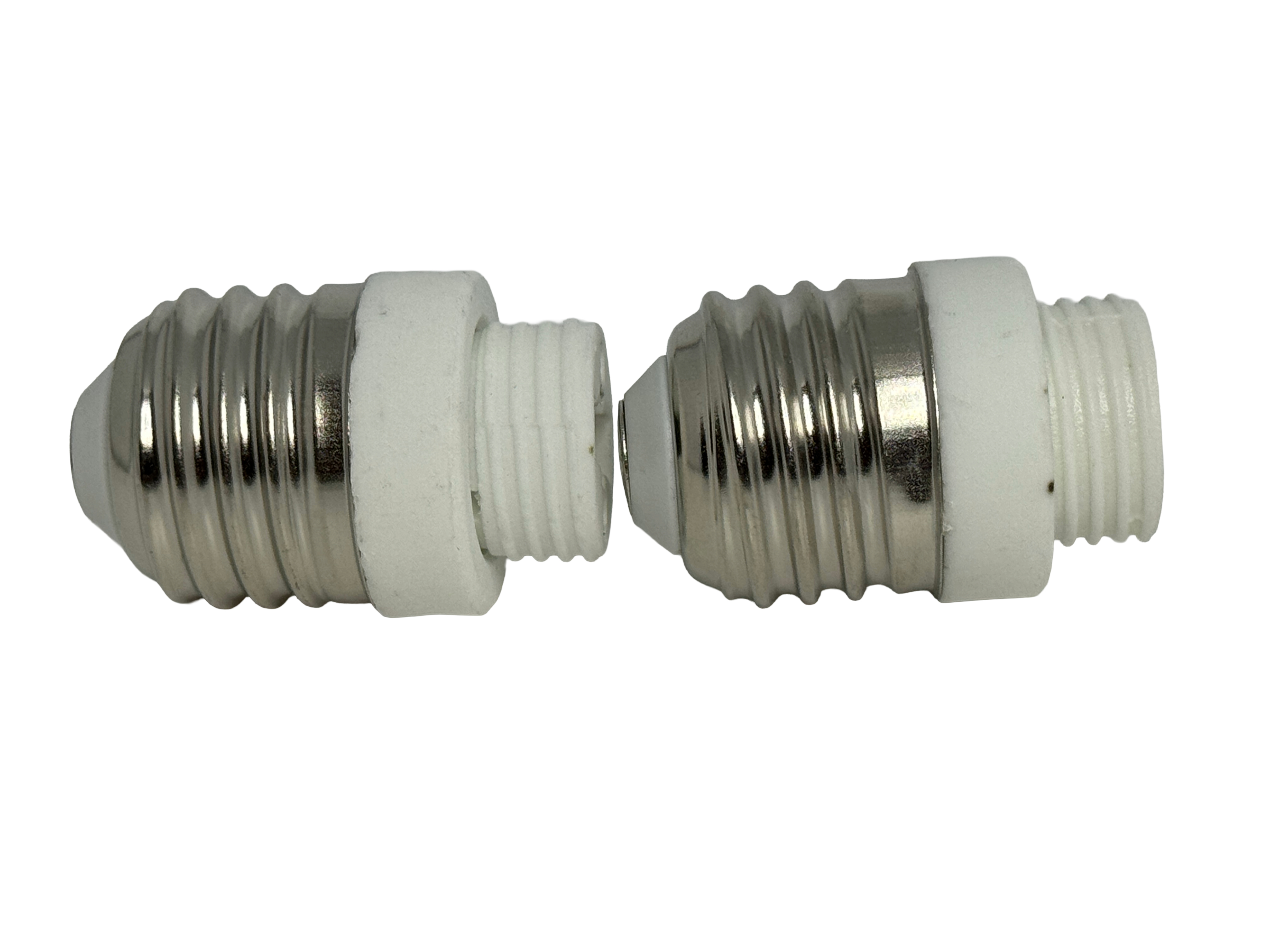 Rebaydo 2pcs E26/E27 Male To G9 Female Converter Adapter Ceramic