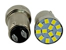 Rebaydo 2pcs 1142 LED Bulb BA15D 12 SMD LED 6 Volt Non Polarity Single Filament