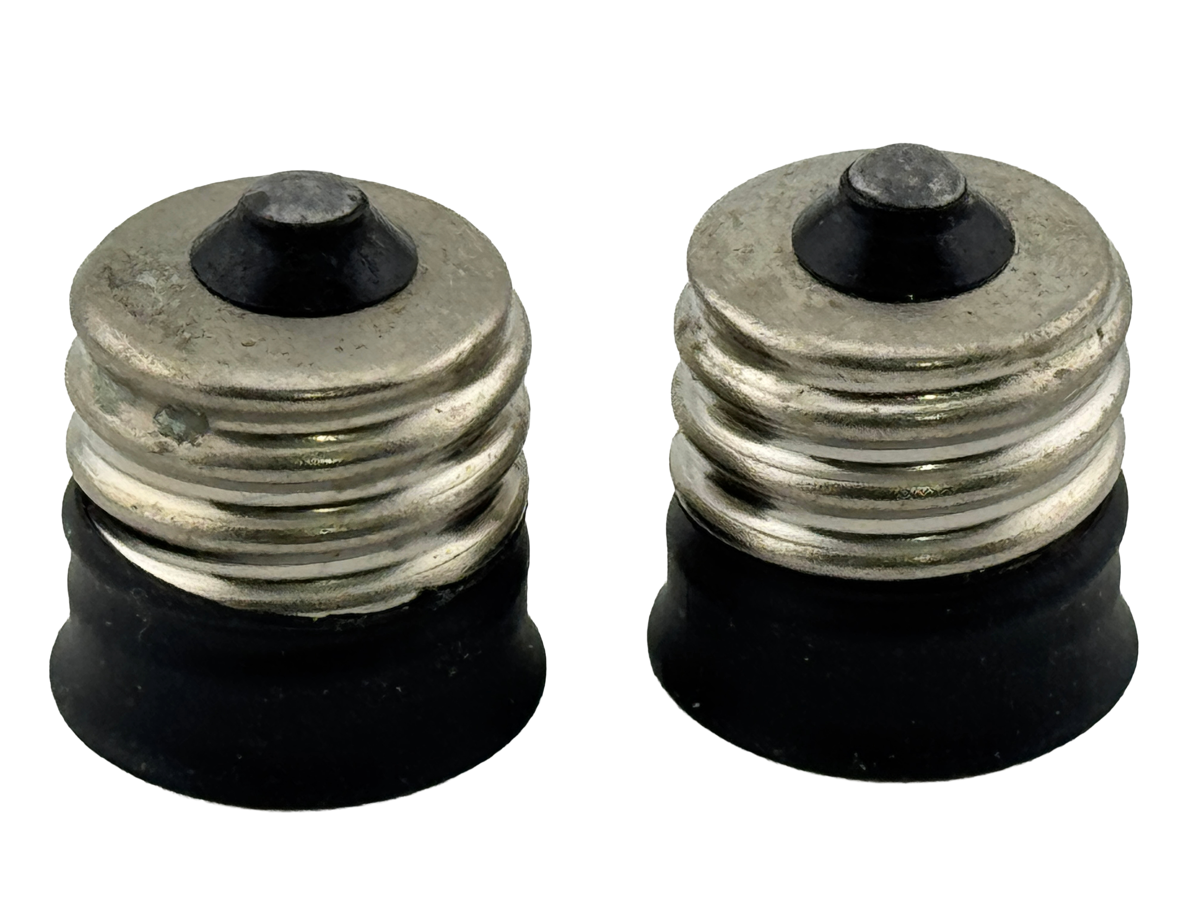 Rebaydo 2pcs E17 male to E10 female Converter Adapter