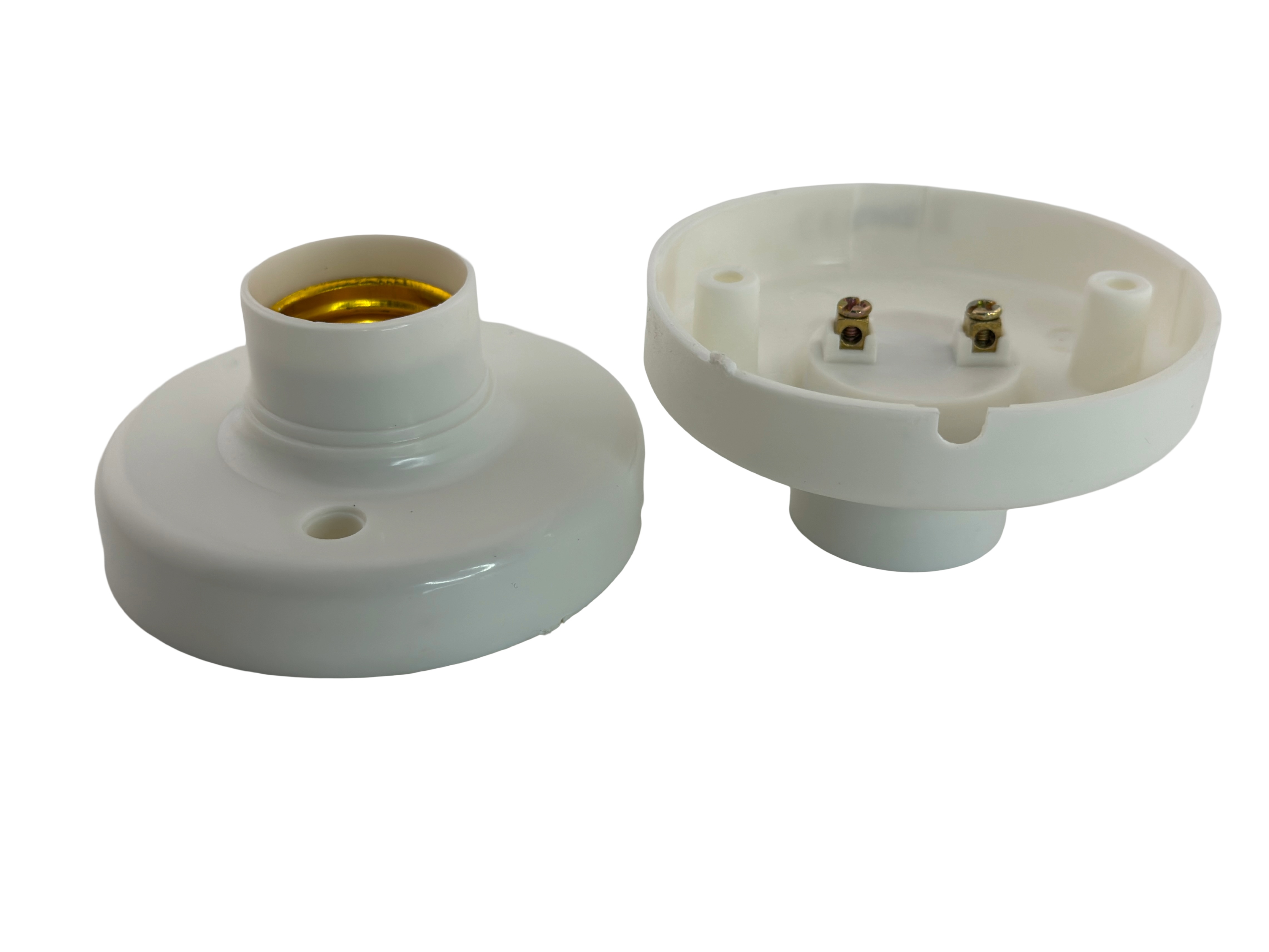Rebaydo 2pcs E26-E27 Surface Mount Socket