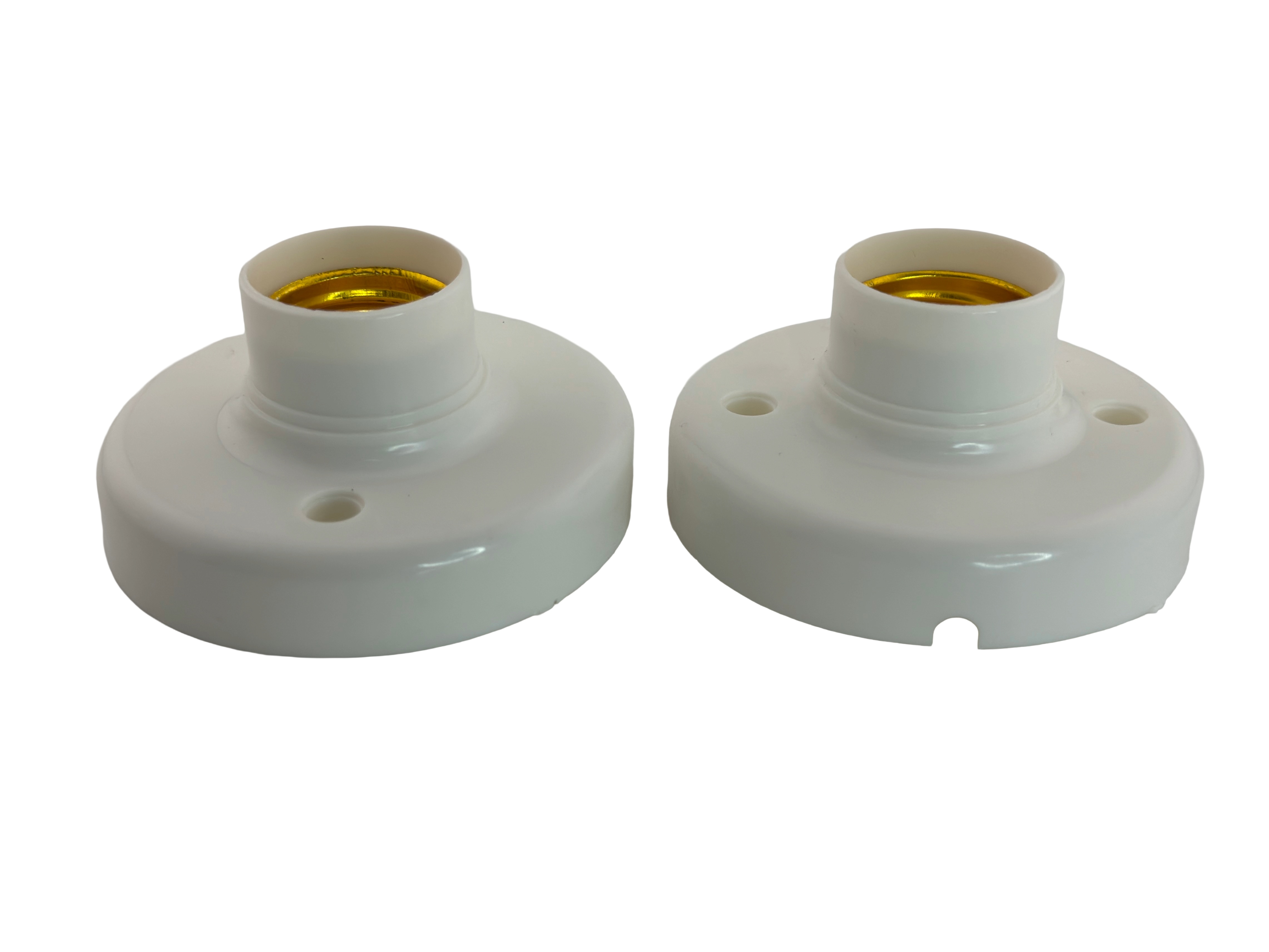 Rebaydo 2pcs E26-E27 Surface Mount Socket