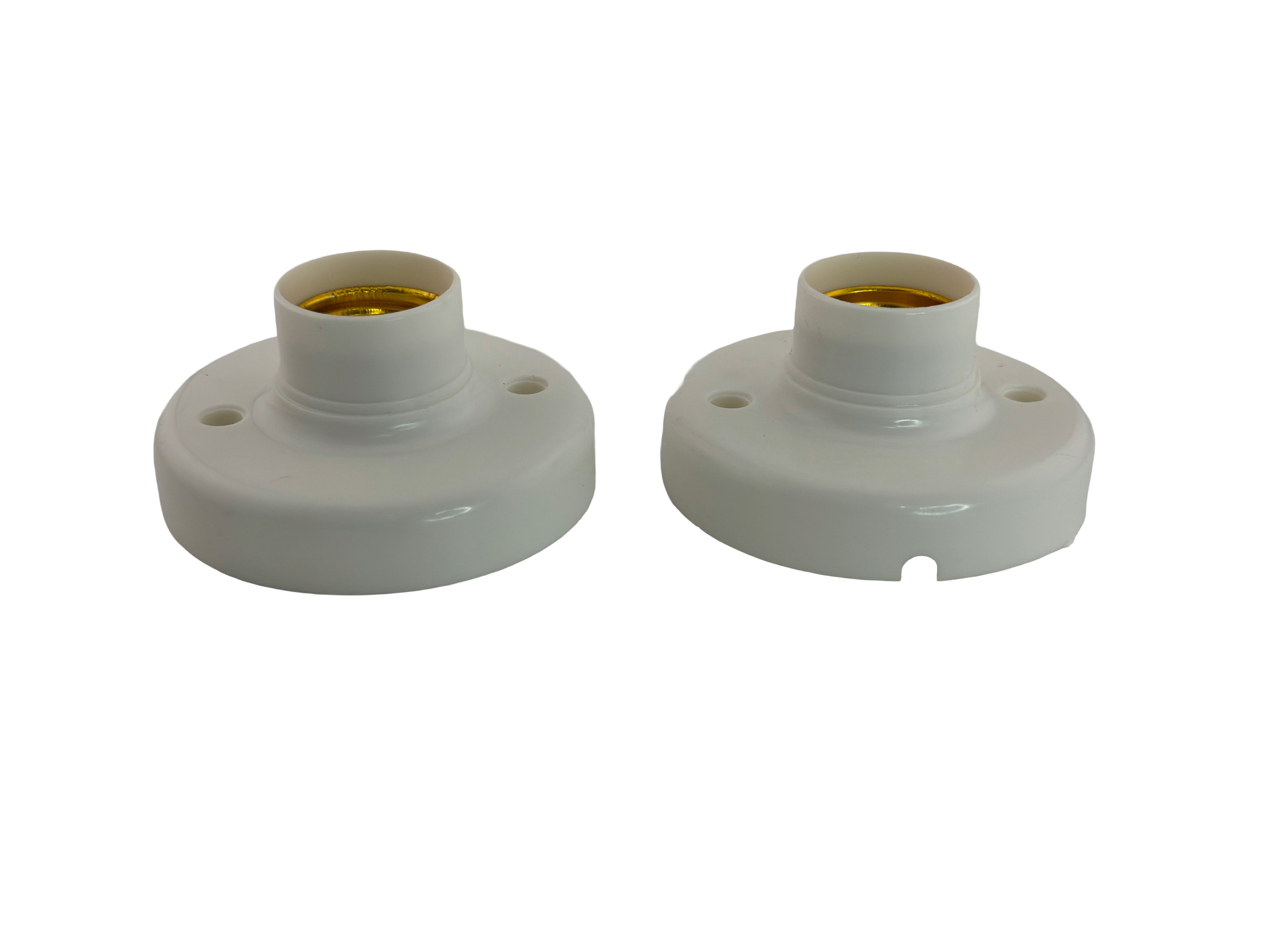 Rebaydo 2pcs E26-E27 Surface Mount Socket