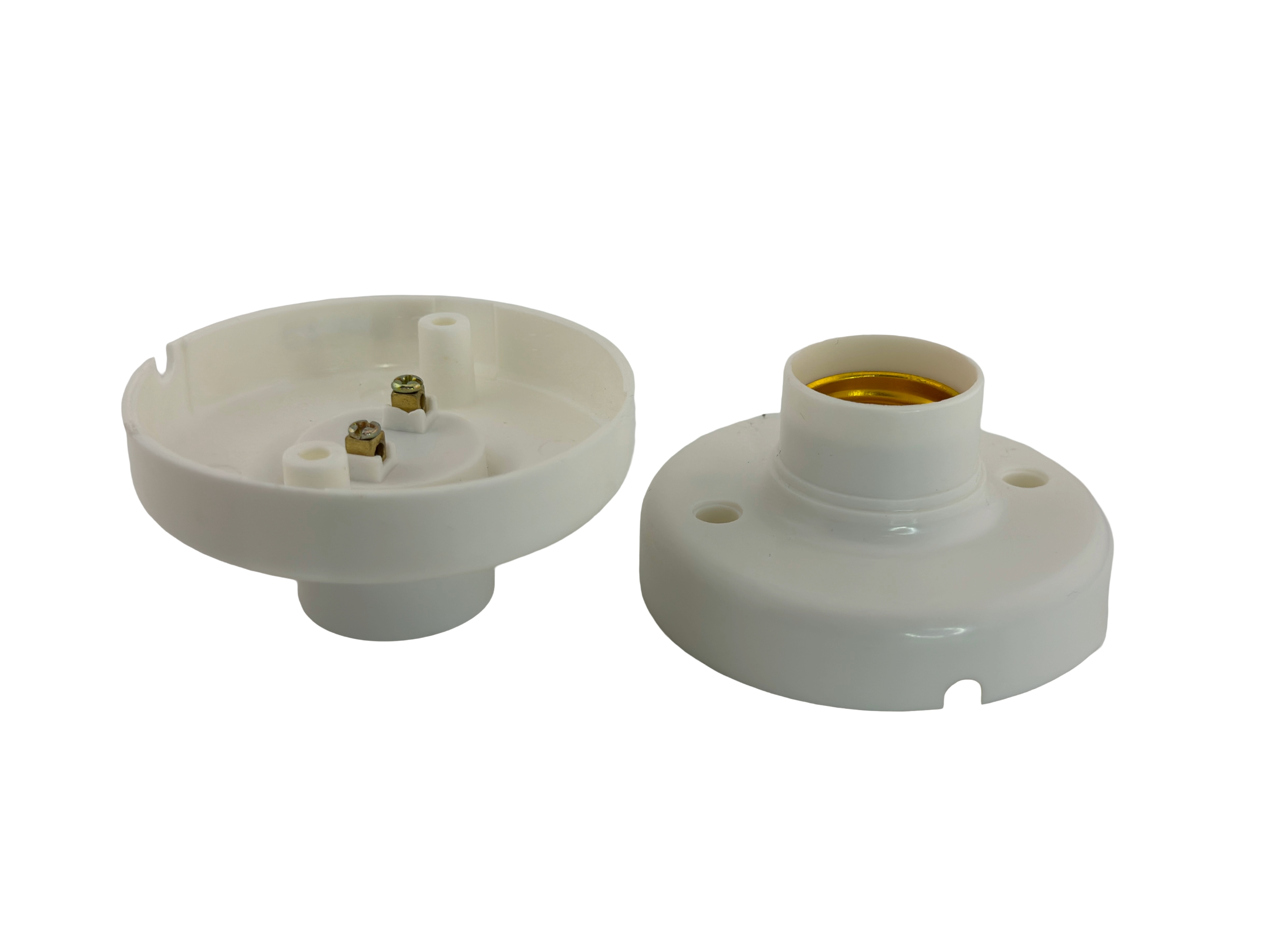 Rebaydo 2pcs E26-E27 Surface Mount Socket