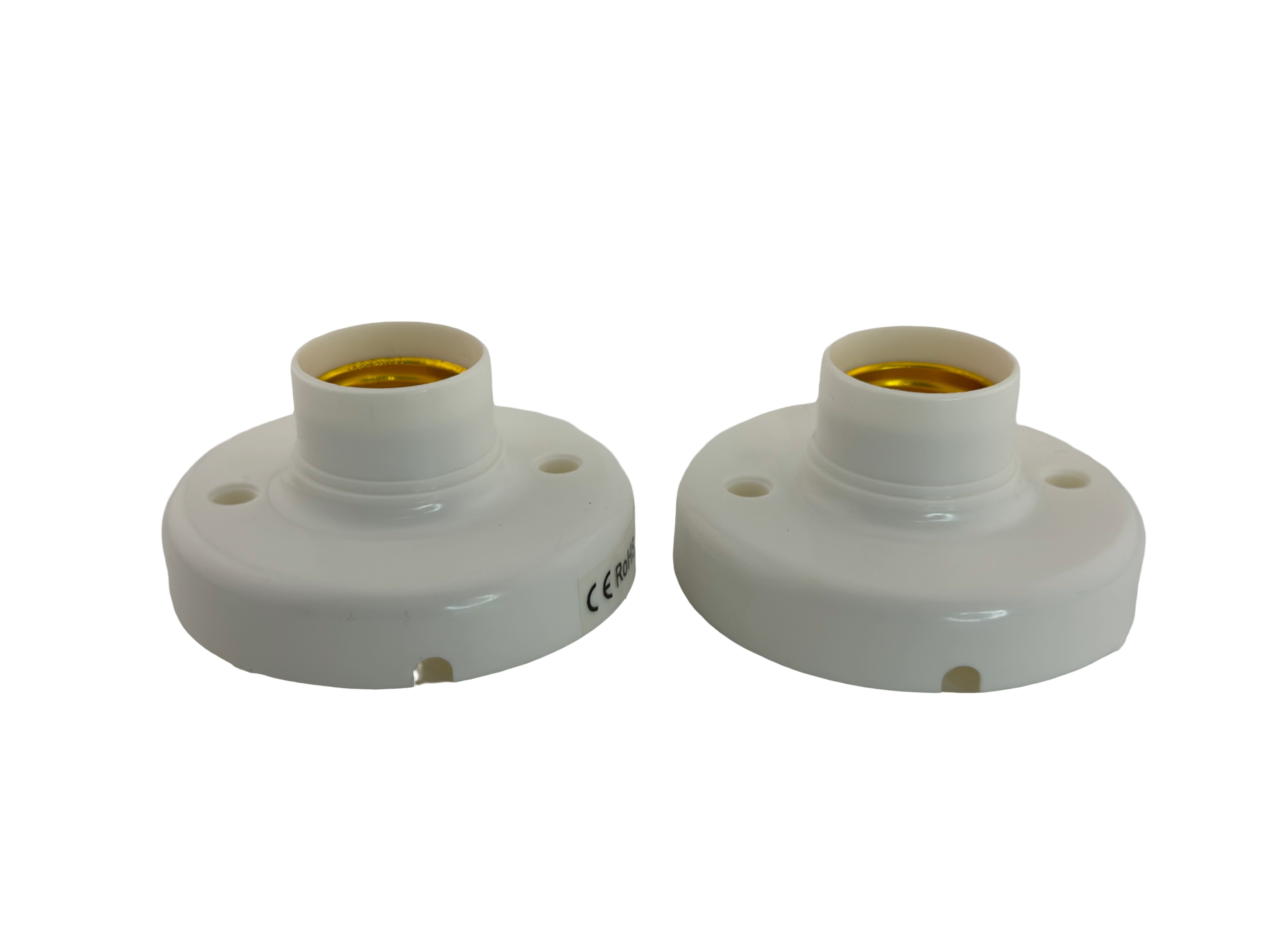 Rebaydo 2pcs E26-E27 Surface Mount Socket