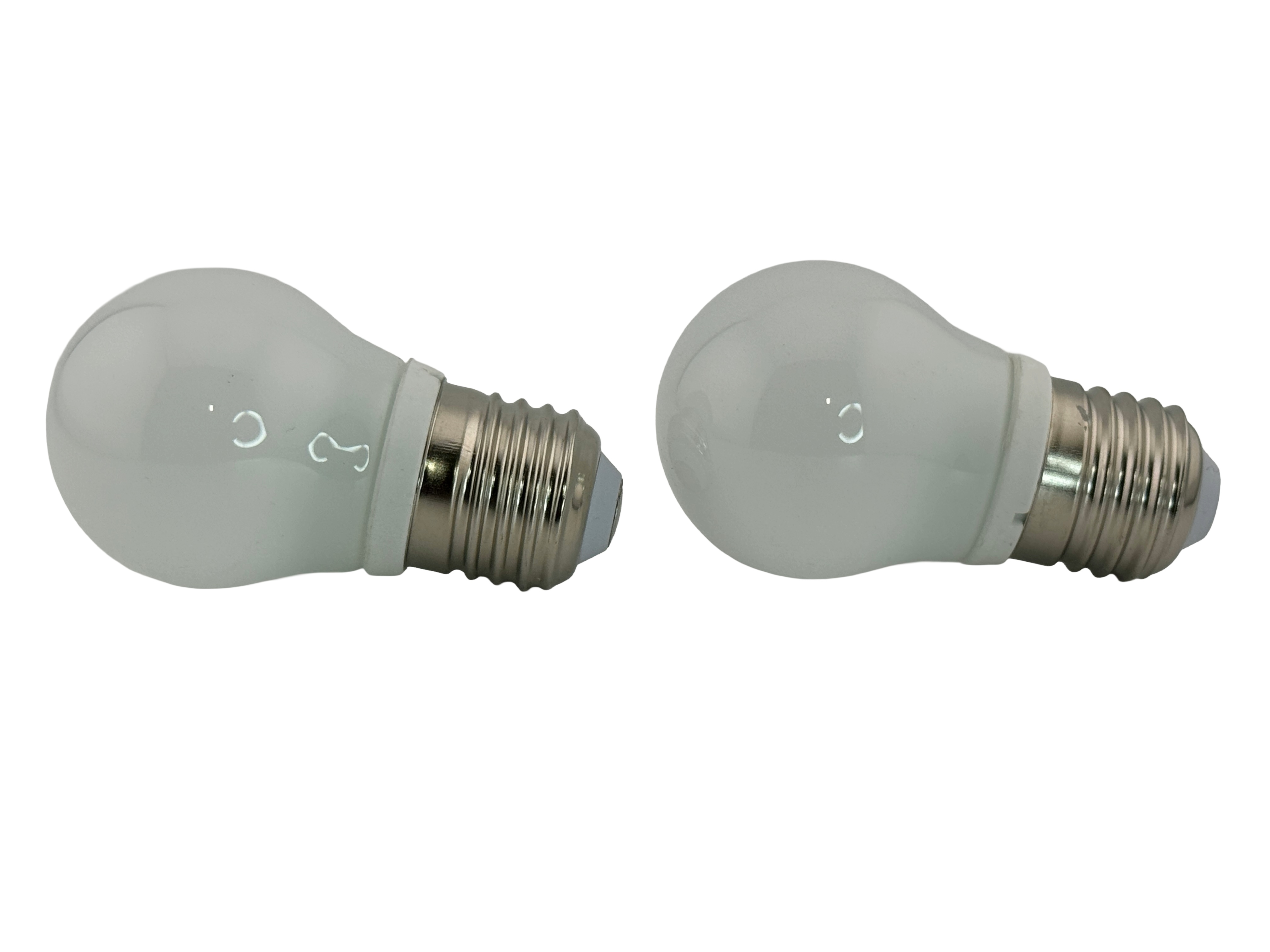 Image of a led light bulb E26 ping pong size g45