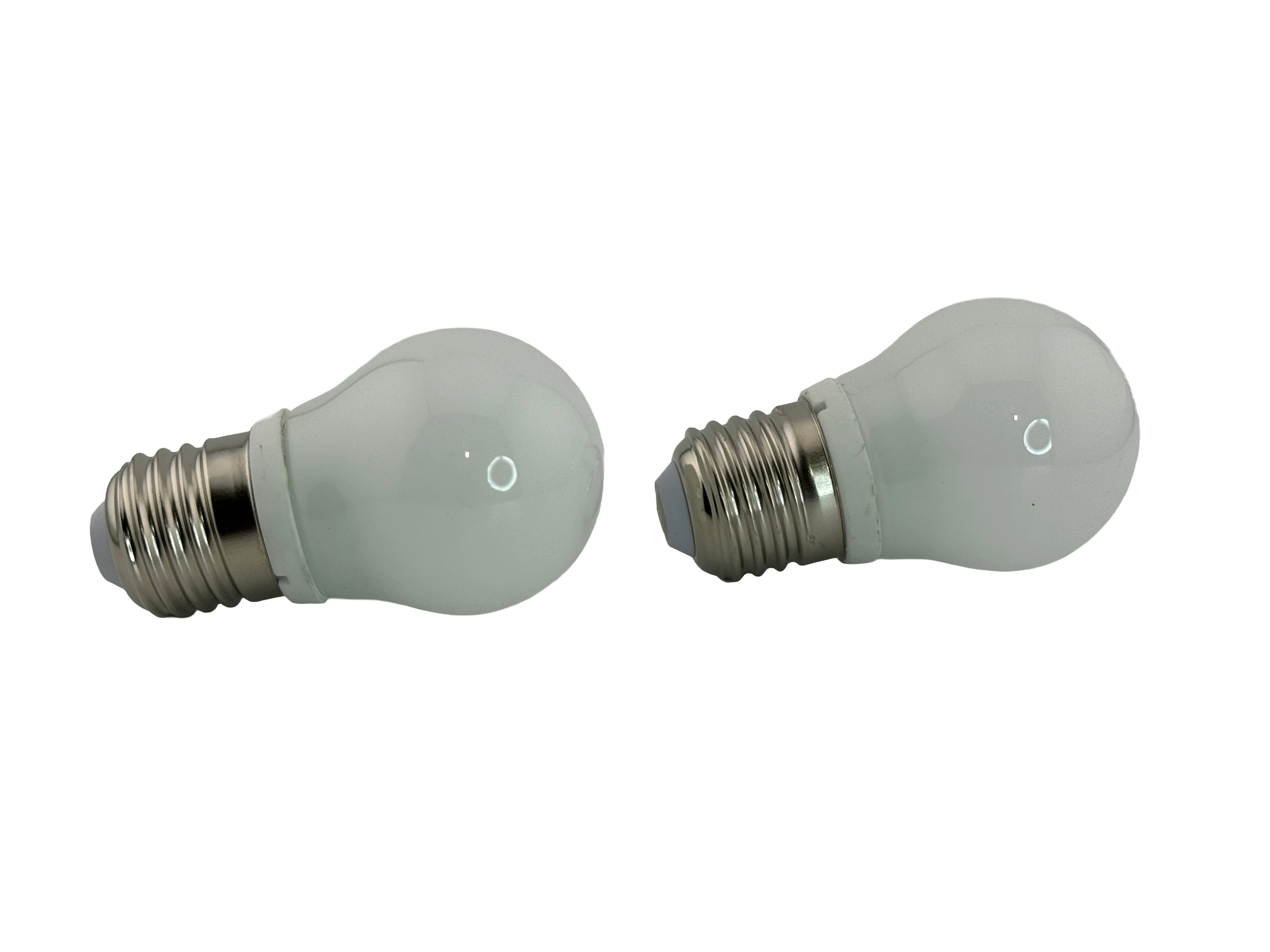 Image of a led light bulb E26 ping pong size g45