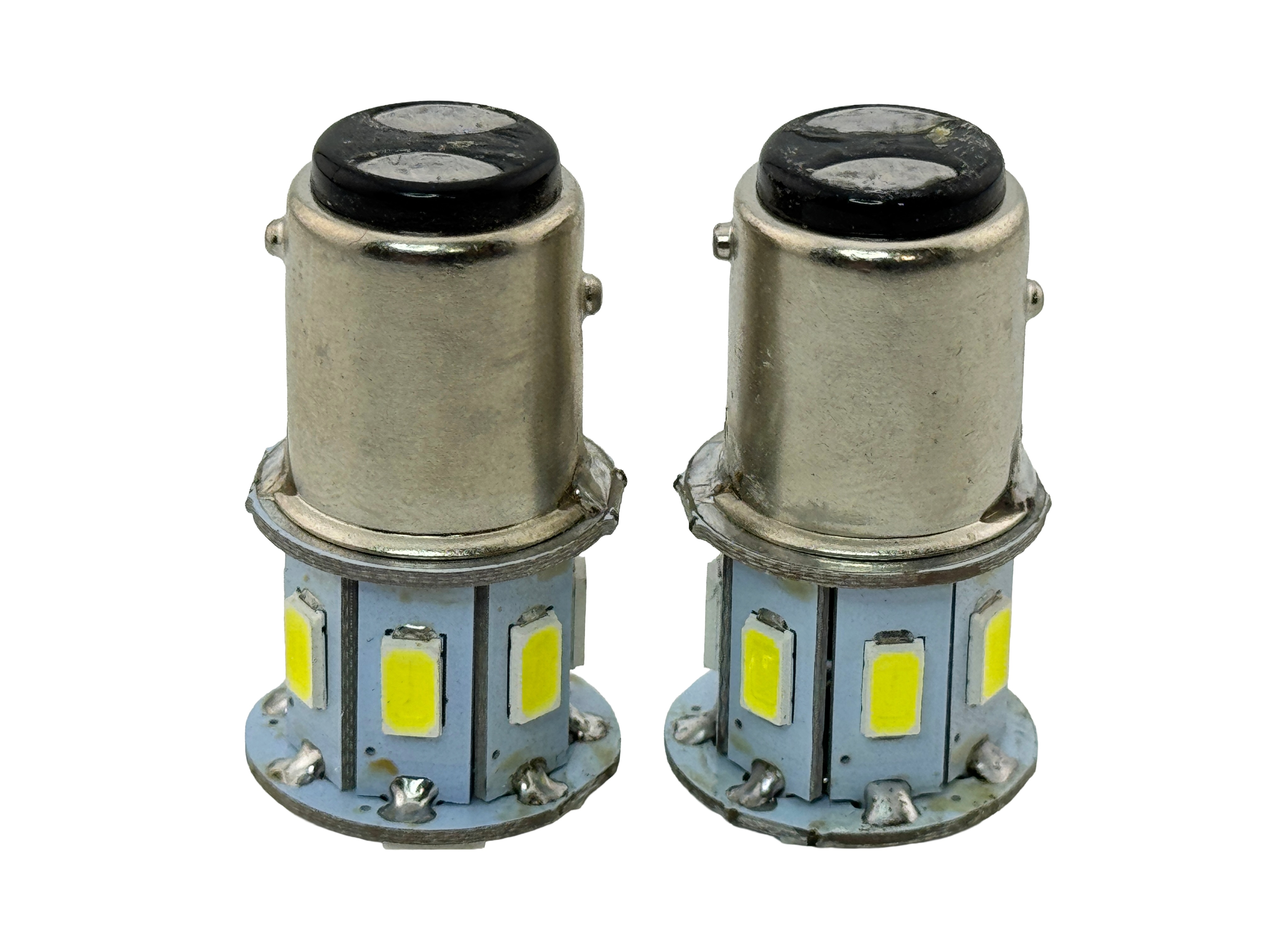 Rebaydo 2pcs 1154 Bulb LED BAY15D Base 6 Volt 2.6 Watt