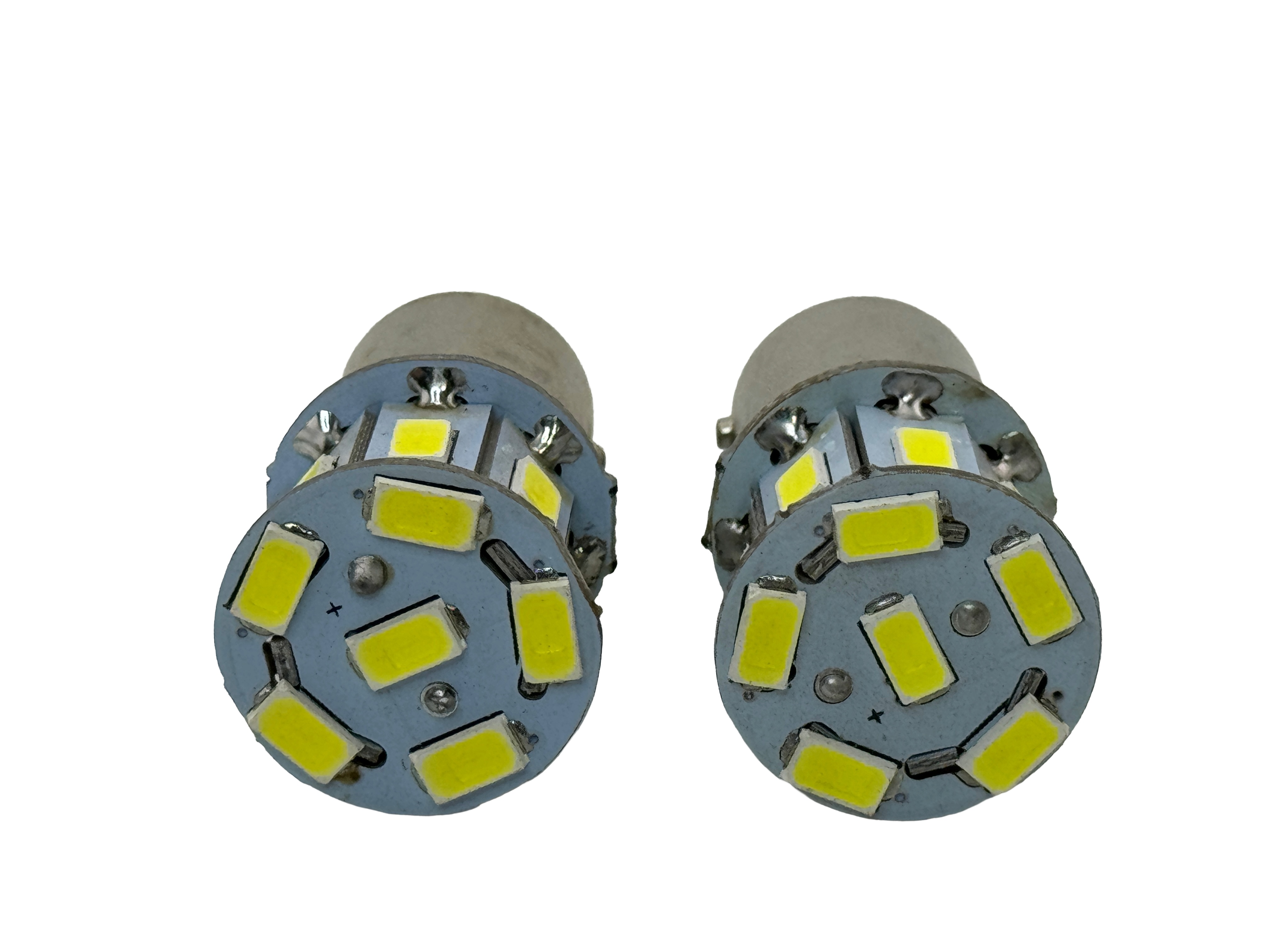 Rebaydo 2pcs 1154 Bulb LED BAY15D Base 6 Volt 2.6 Watt