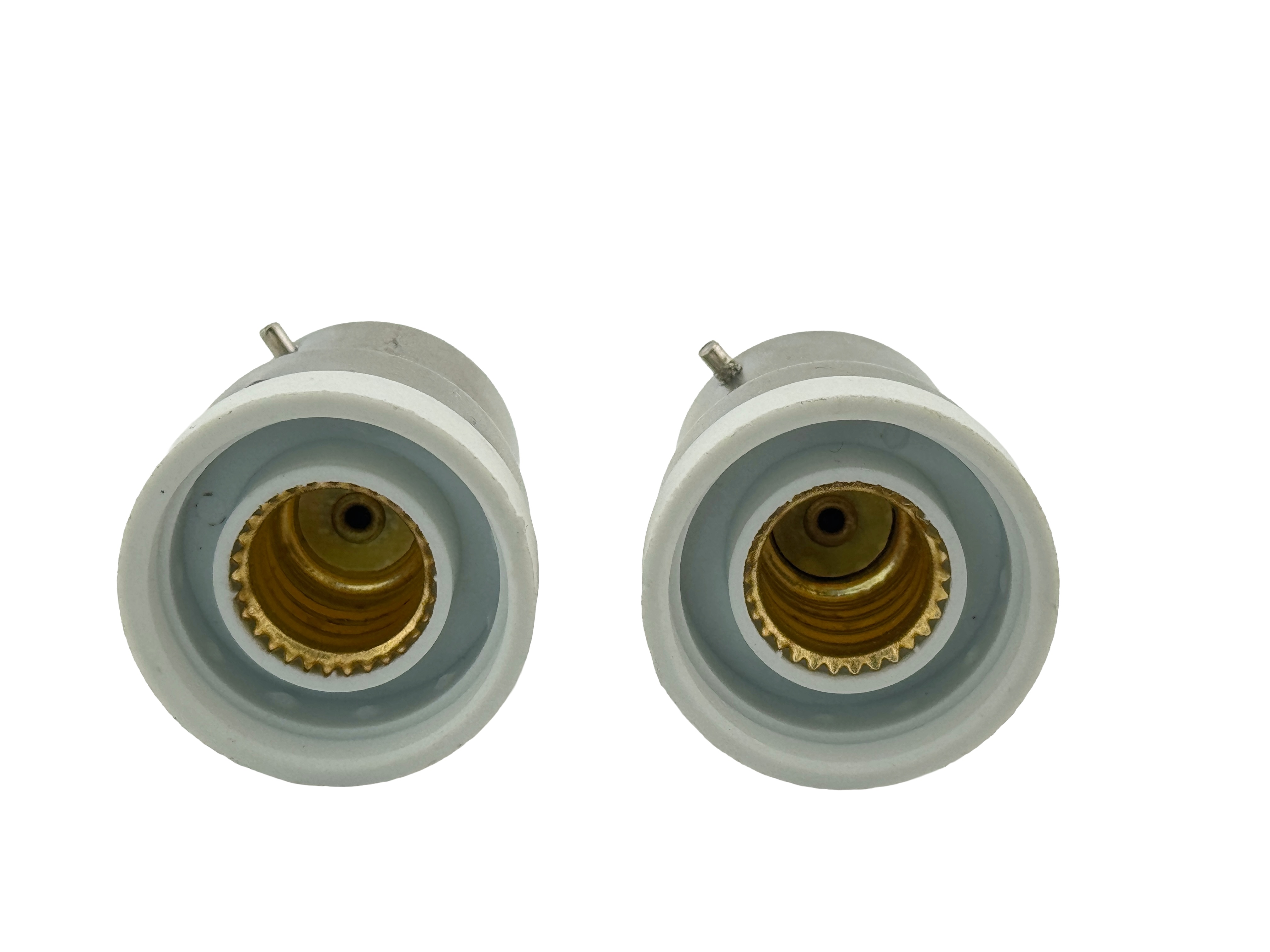 2pcs B22 male to E12 female Converter